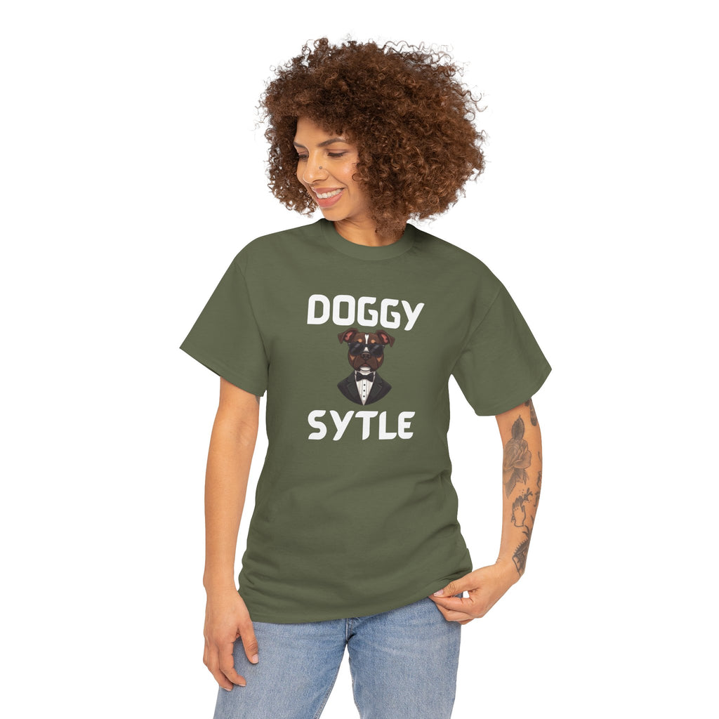 Doggy Style T-Shirt – Funny Dog Lover Gift with a Cheeky Twist