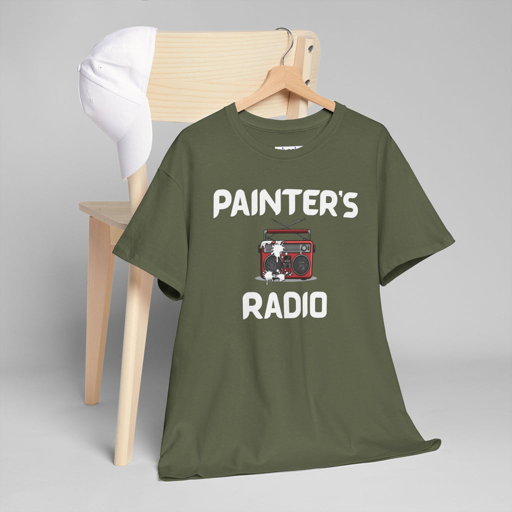 Painter’s Radio T-Shirt – Funny Decorator Gift with a Sense of Humour