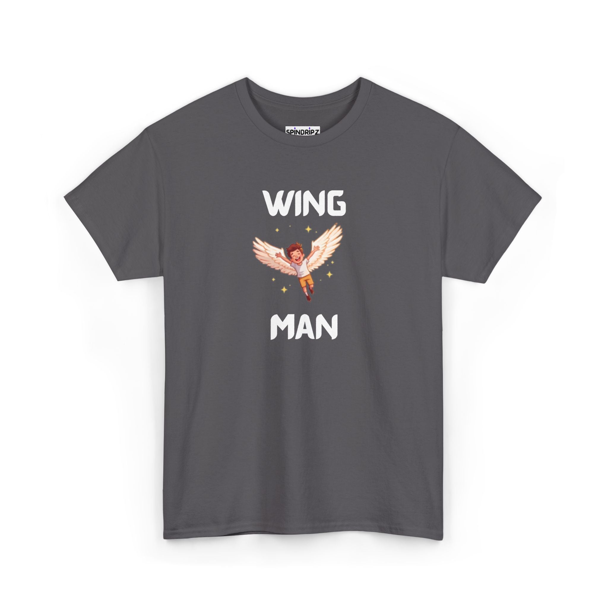 Wing Man T-Shirt – Funny Novelty Tee for Stag Do’s, Prank Gifts & Nights Out
