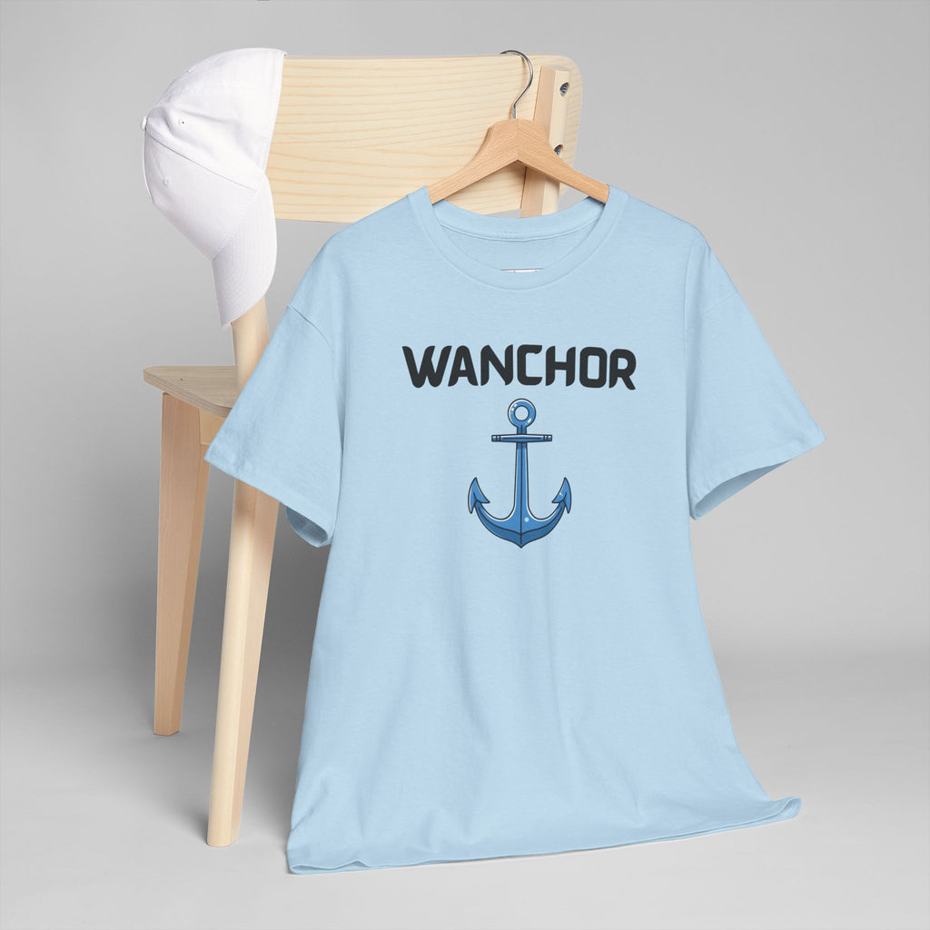 Wanchor T-Shirt – Funny Novelty Tee with Cheeky British Humour