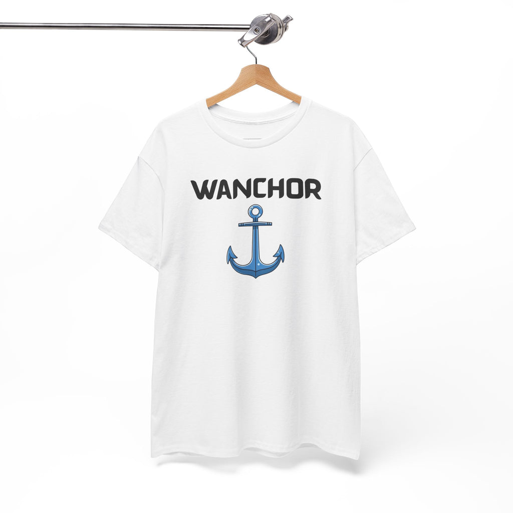 Wanchor T-Shirt – Funny Novelty Tee with Cheeky British Humour