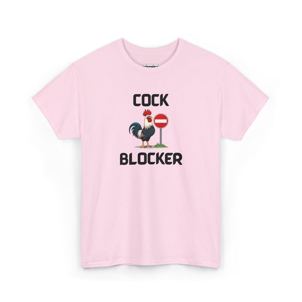Cock Blocker T-Shirt – Funny Novelty Tee with Cheeky Humour