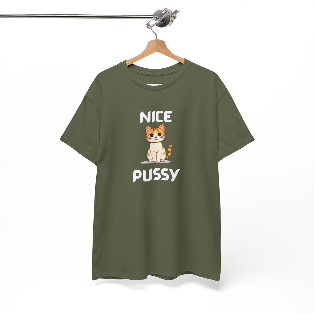 Nice Pussy T-Shirt – Funny Novelty Tee with Cheeky Humour