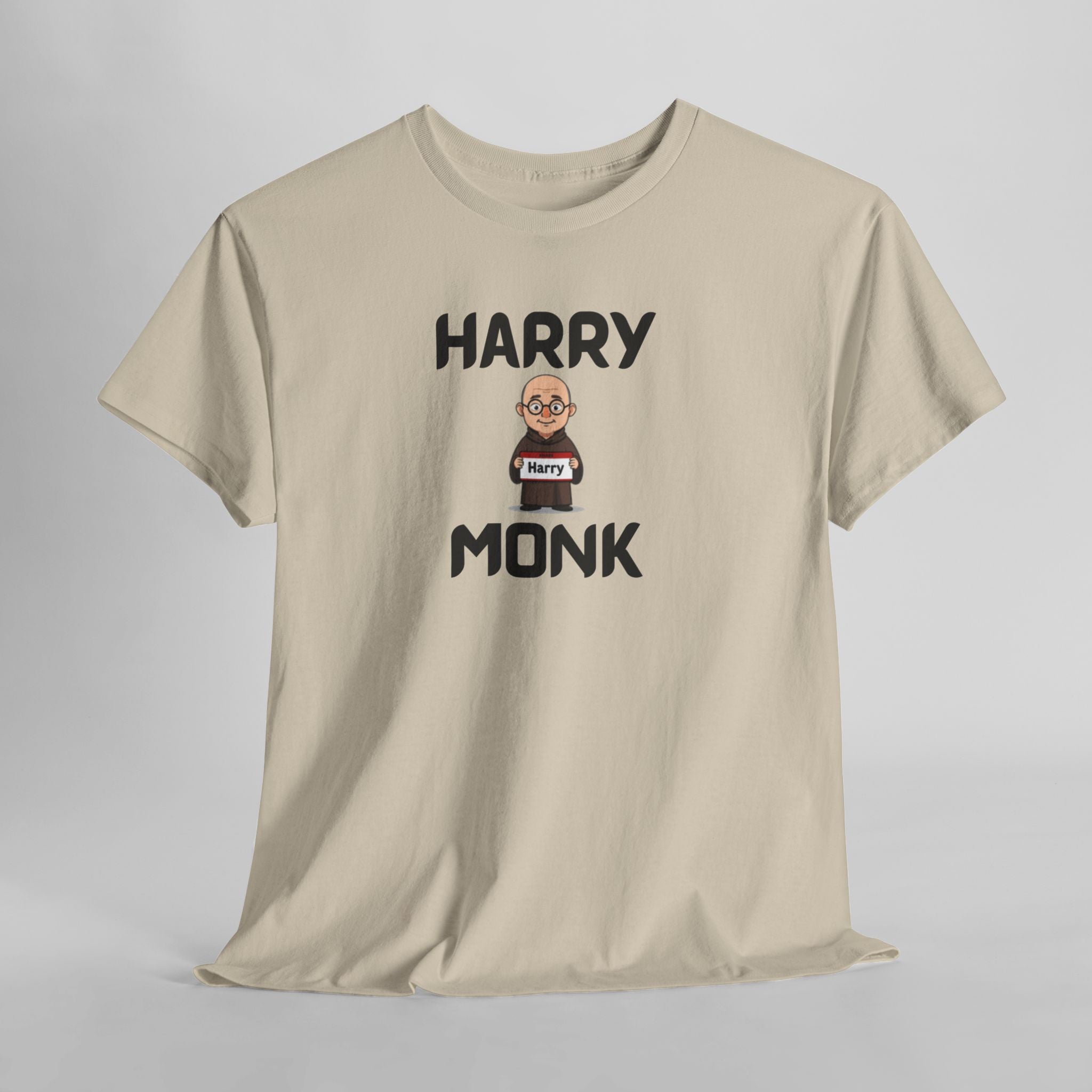Harry Monk T-Shirt – Funny Novelty Tee with Cheeky Wordplay