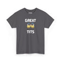 Great Tits T-Shirt – Funny Novelty Tee with Cheeky Wordplay