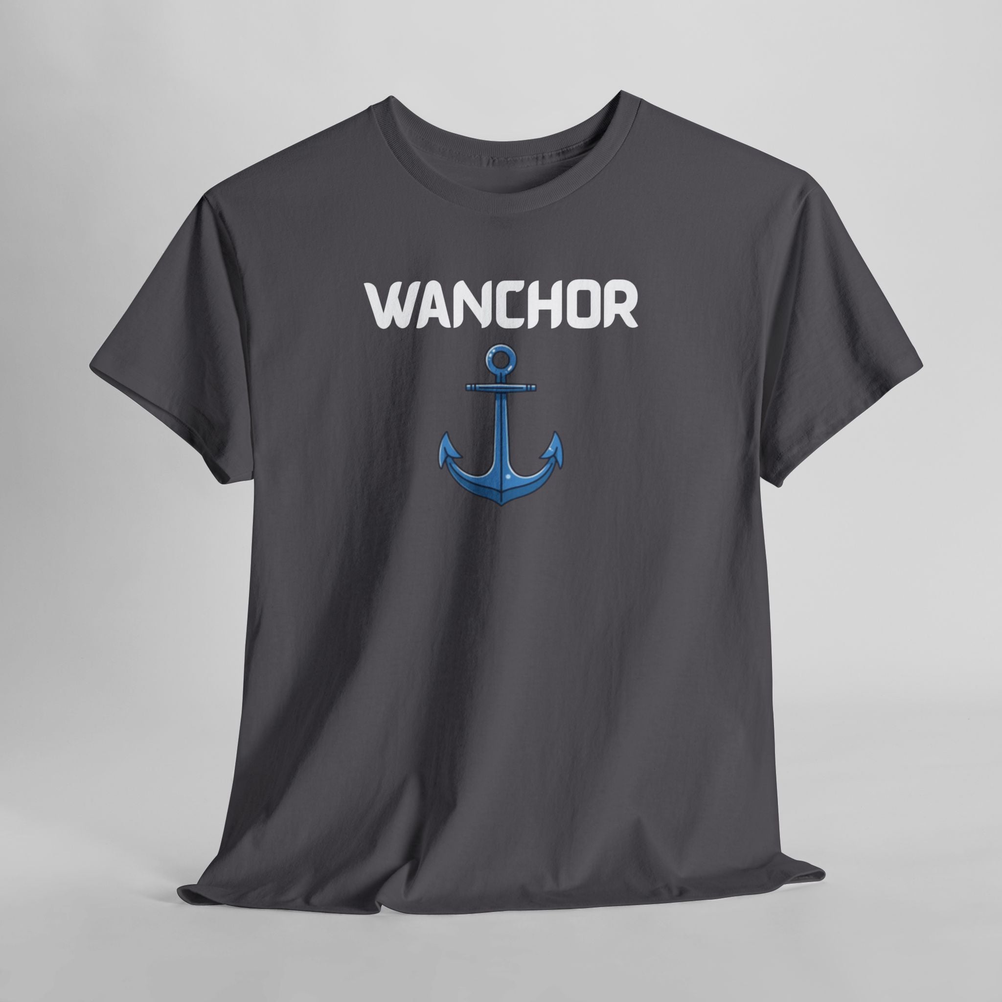 Wanchor T-Shirt – Funny Novelty Tee with Cheeky British Humour