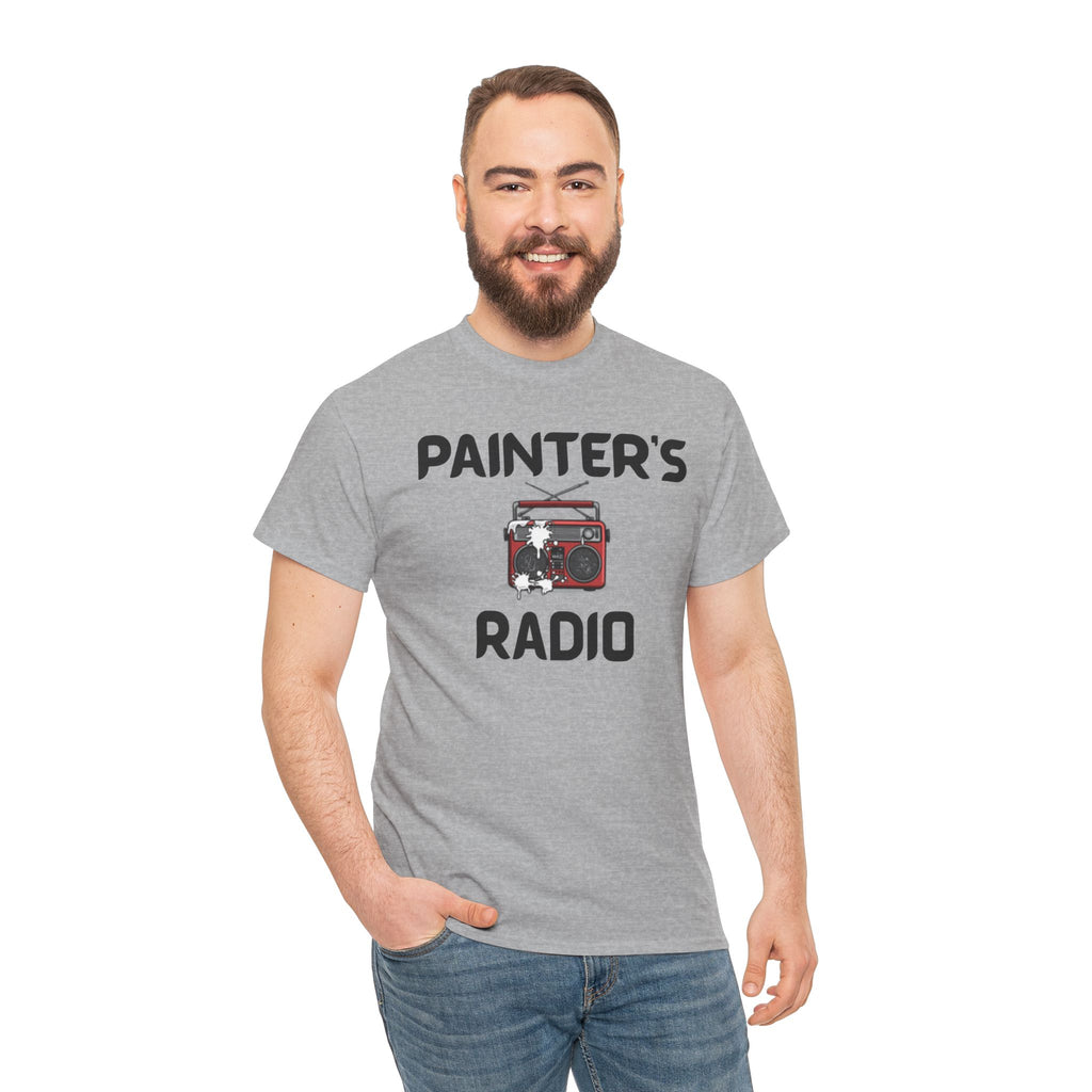 Painter’s Radio T-Shirt – Funny Decorator Gift with a Sense of Humour
