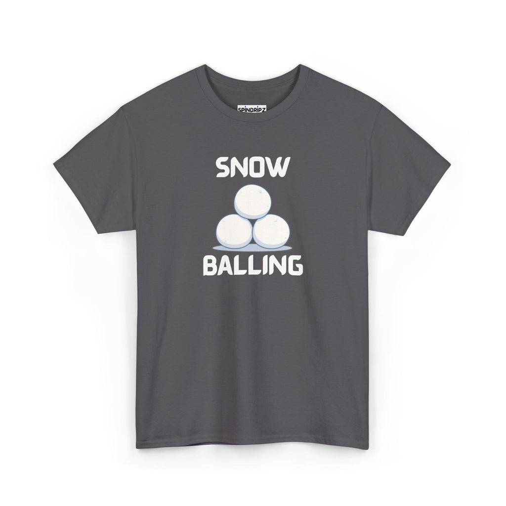 Snow Balling T-Shirt – Funny Novelty Tee with Cheeky Humour