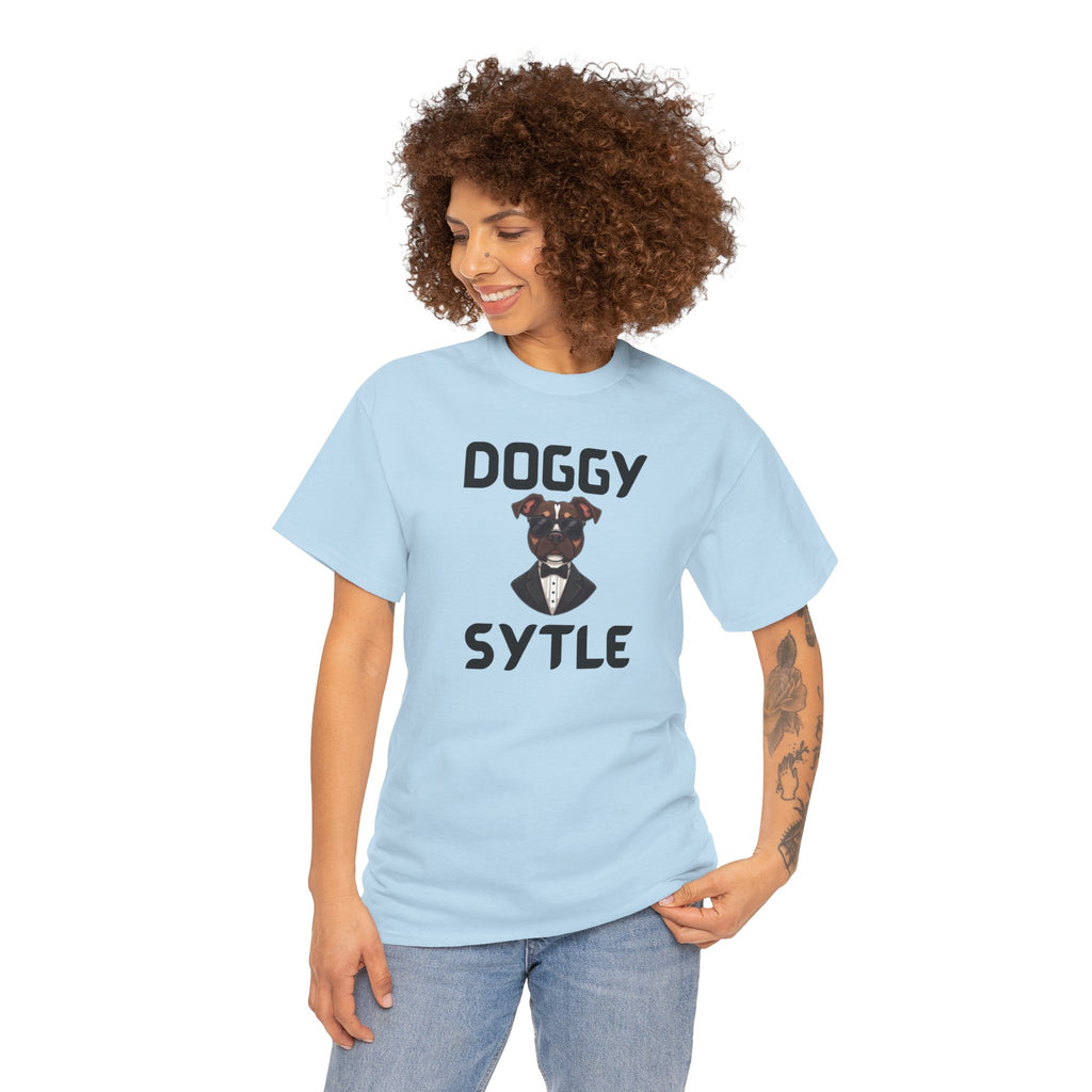 Doggy Style T-Shirt – Funny Dog Lover Gift with a Cheeky Twist