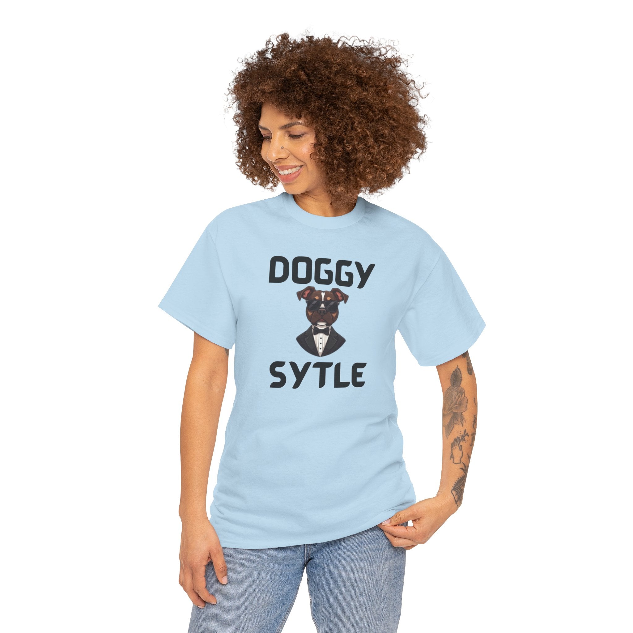 Doggy Style T-Shirt – Funny Dog Lover Gift with a Cheeky Twist