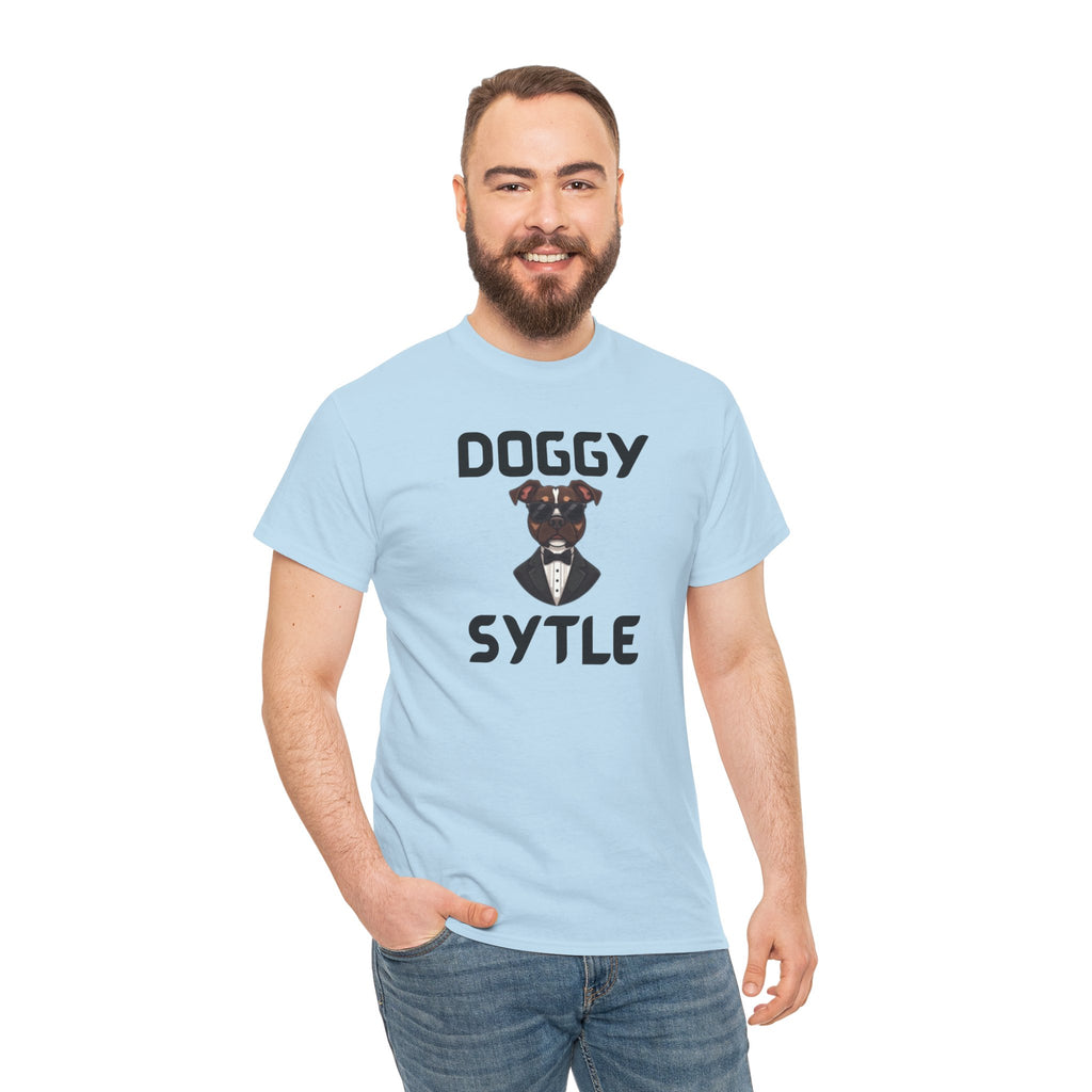 Doggy Style T-Shirt – Funny Dog Lover Gift with a Cheeky Twist