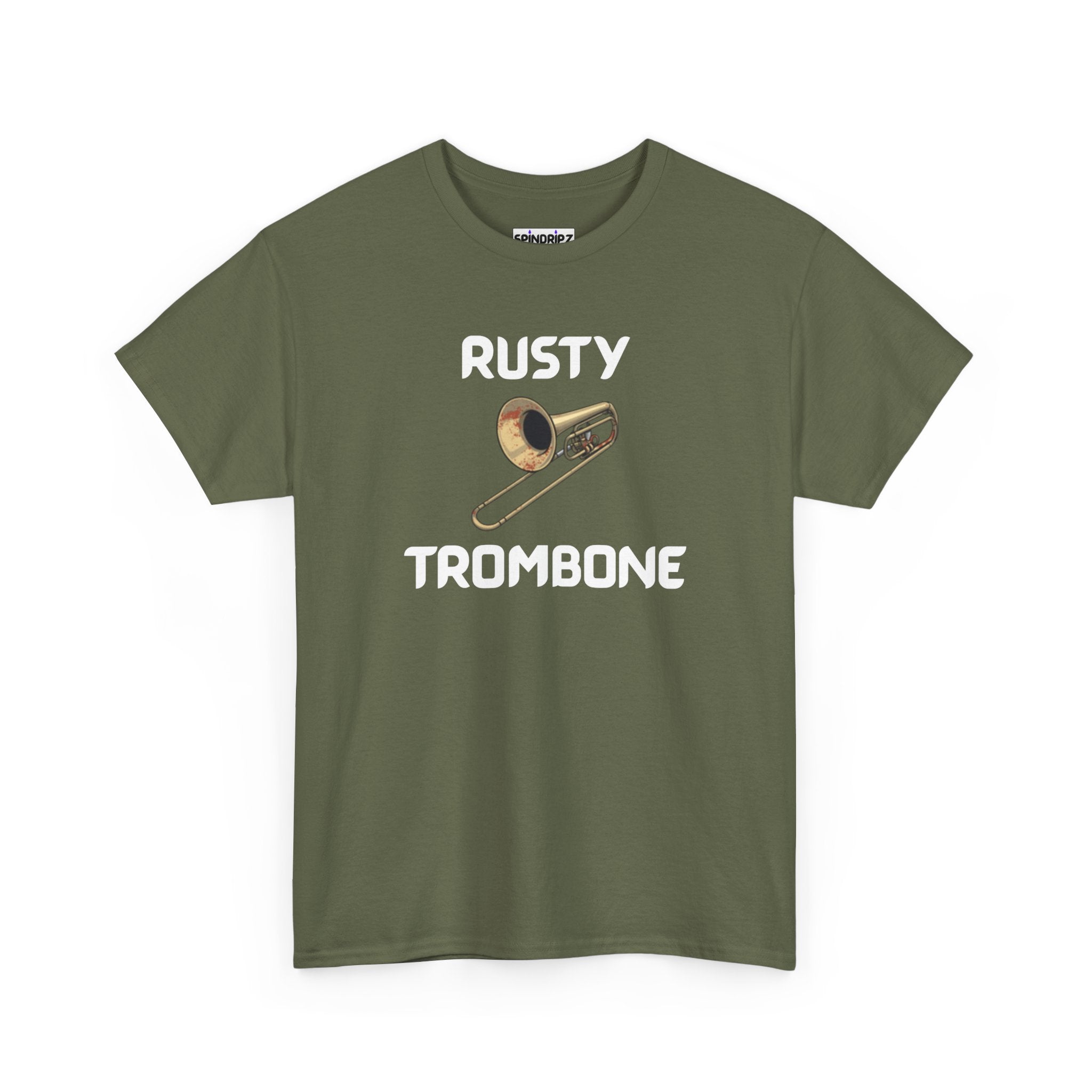Rusty Trombone T-Shirt – Funny Novelty Tee with Cheeky Humour
