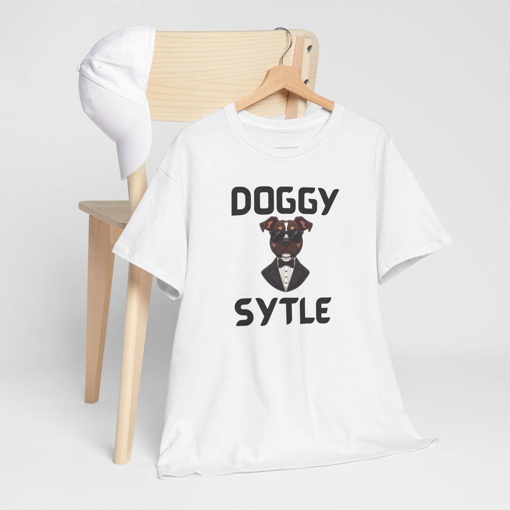 Doggy Style T-Shirt – Funny Dog Lover Gift with a Cheeky Twist