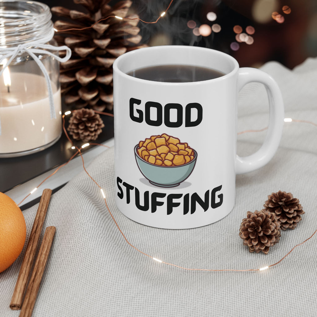 Good Stuffing Funny Mug Cheeky Wordplay Prank Gift Novelty Coffee Cup