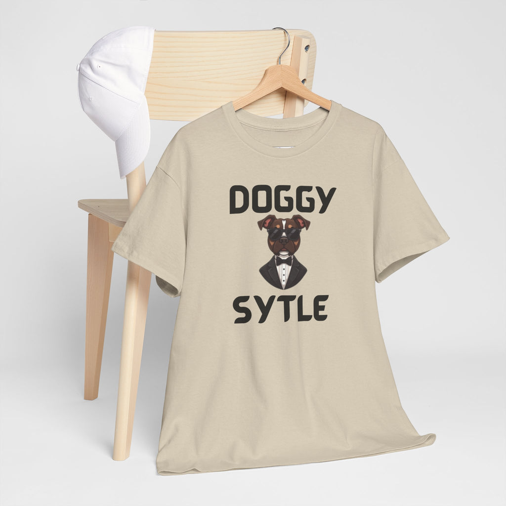 Doggy Style T-Shirt – Funny Dog Lover Gift with a Cheeky Twist