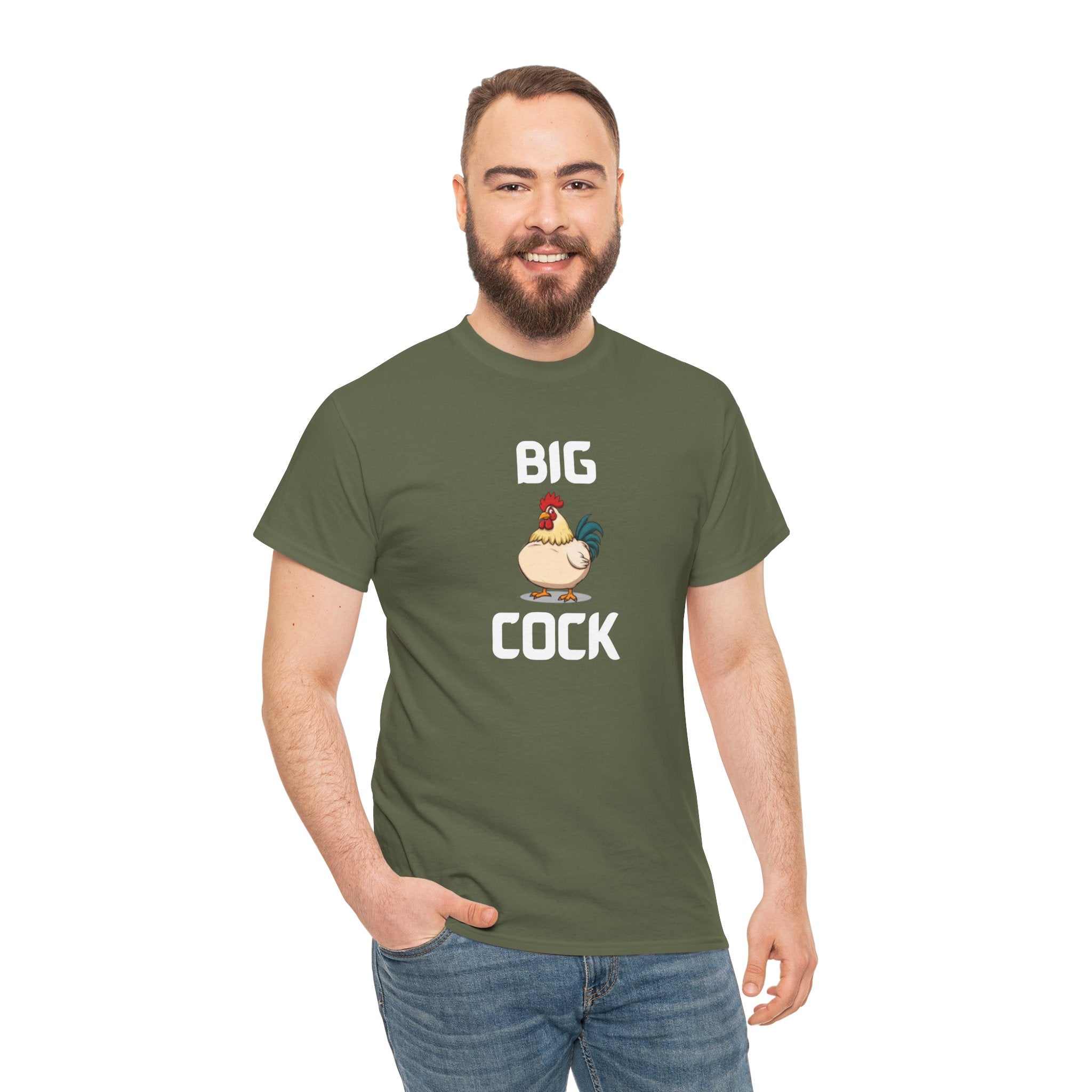 Big Cock T-Shirt – Hilariously Cheeky Novelty Tee
