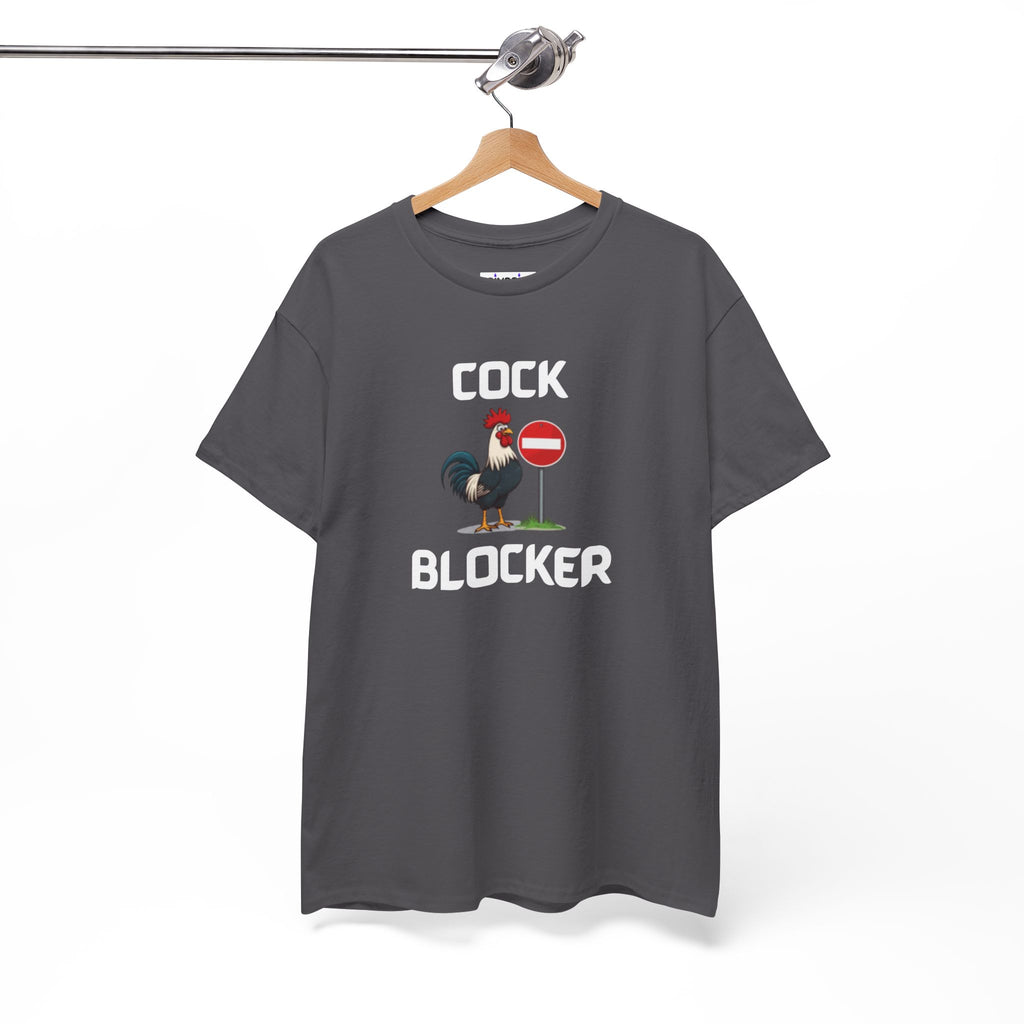 Cock Blocker T-Shirt – Funny Novelty Tee with Cheeky Humour