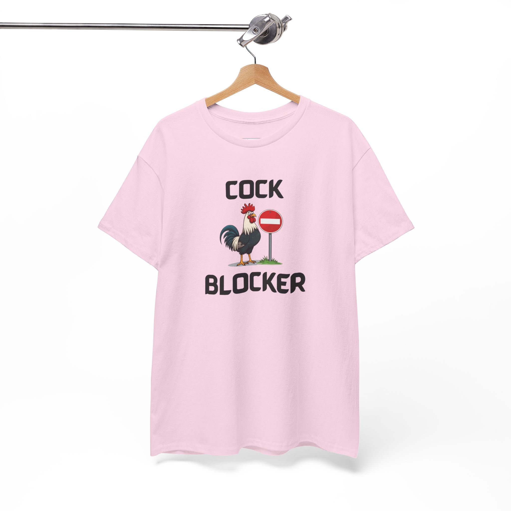 Cock Blocker T-Shirt – Funny Novelty Tee with Cheeky Humour