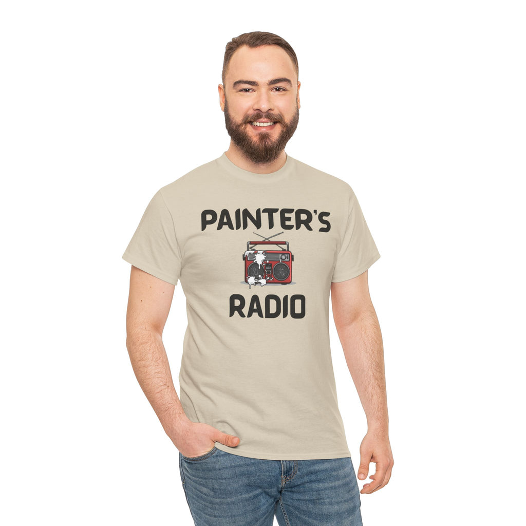 Painter’s Radio T-Shirt – Funny Decorator Gift with a Sense of Humour