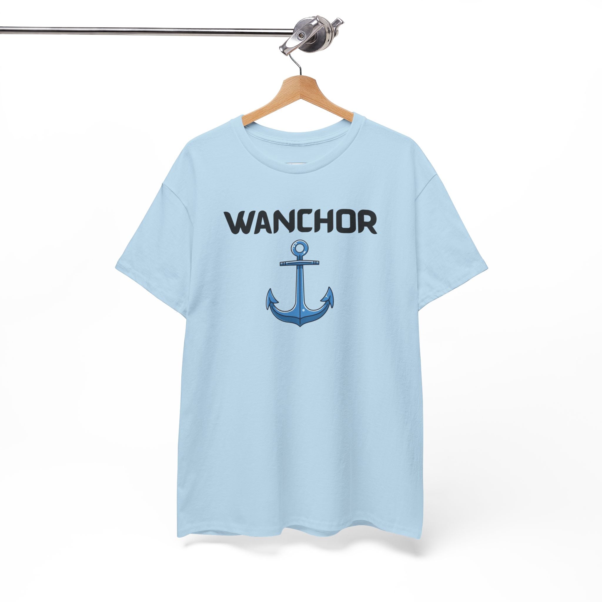 Wanchor T-Shirt – Funny Novelty Tee with Cheeky British Humour