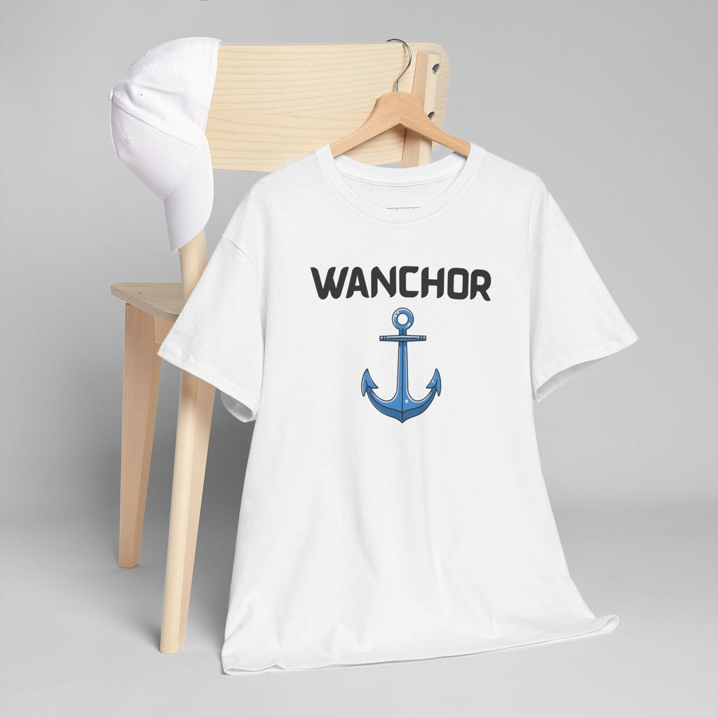 Wanchor T-Shirt – Funny Novelty Tee with Cheeky British Humour