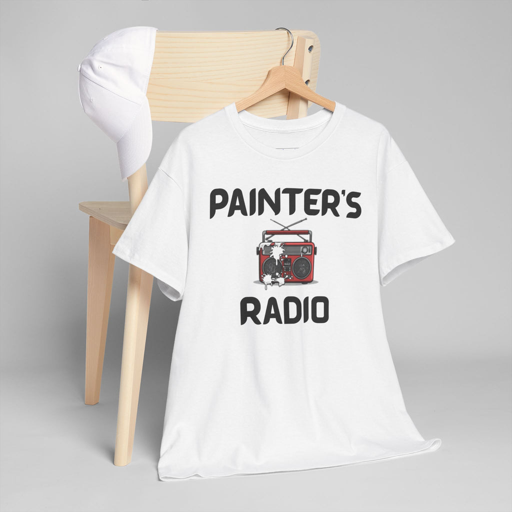 Painter’s Radio T-Shirt – Funny Decorator Gift with a Sense of Humour