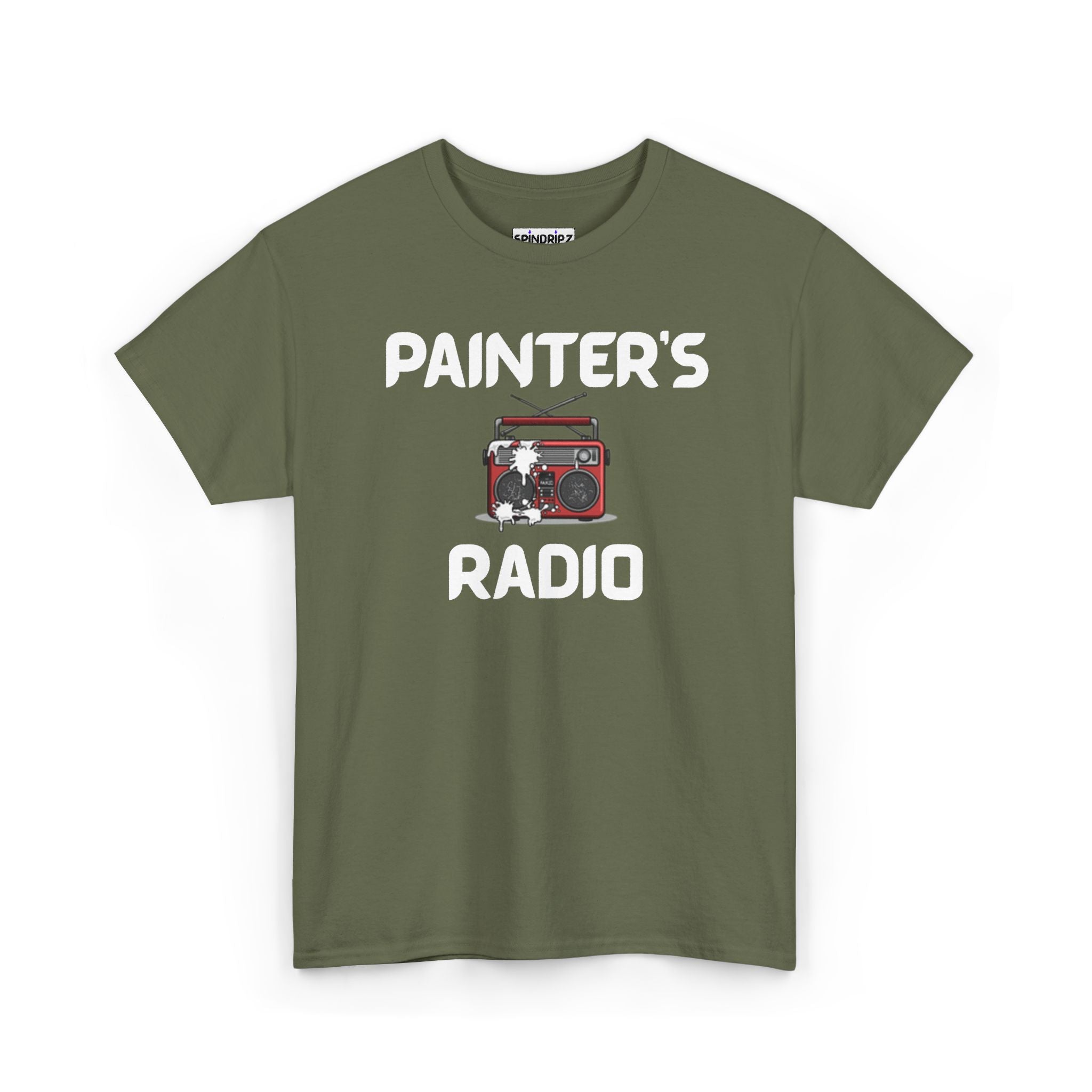 Painter’s Radio T-Shirt – Funny Decorator Gift with a Sense of Humour