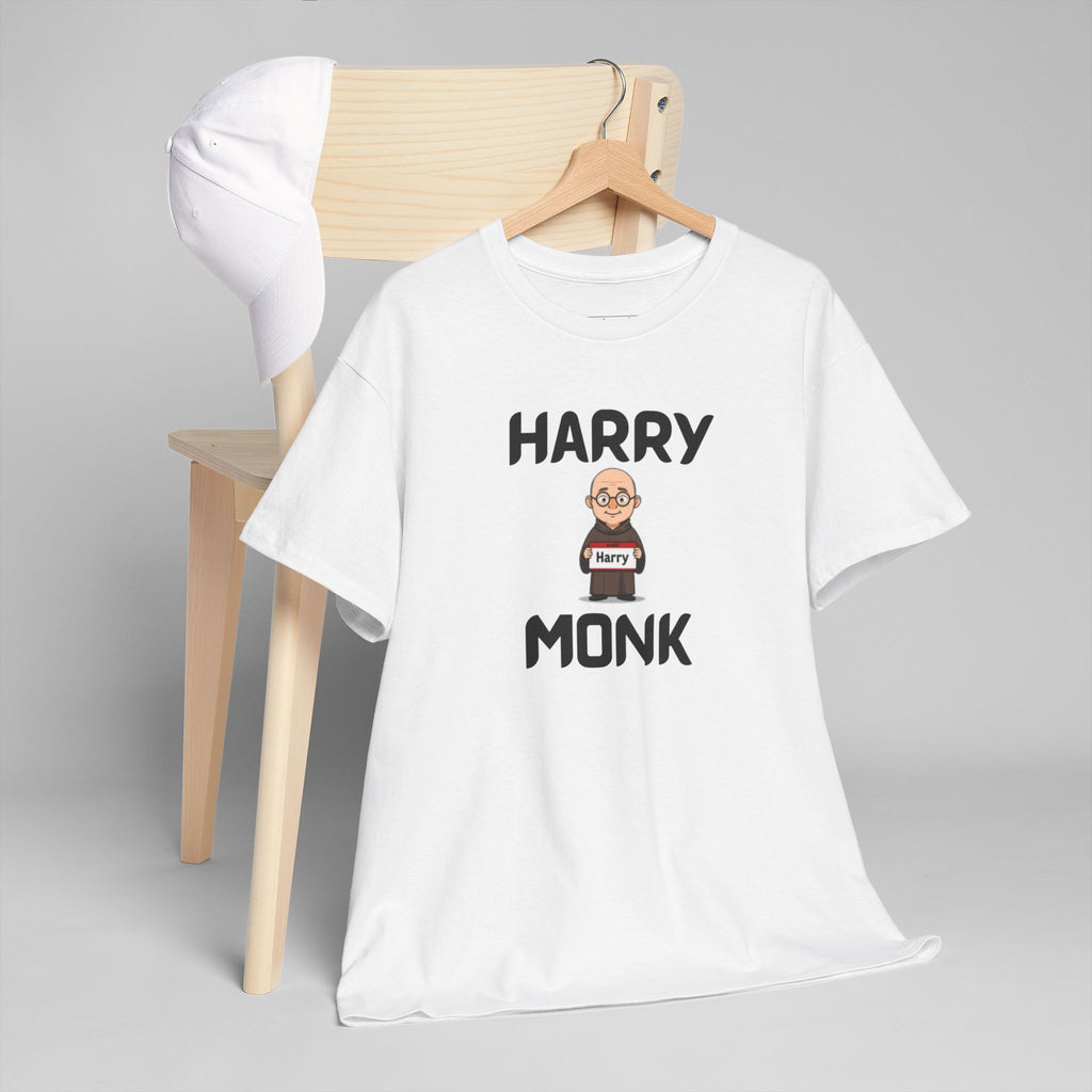Harry Monk T-Shirt – Funny Novelty Tee with Cheeky Wordplay