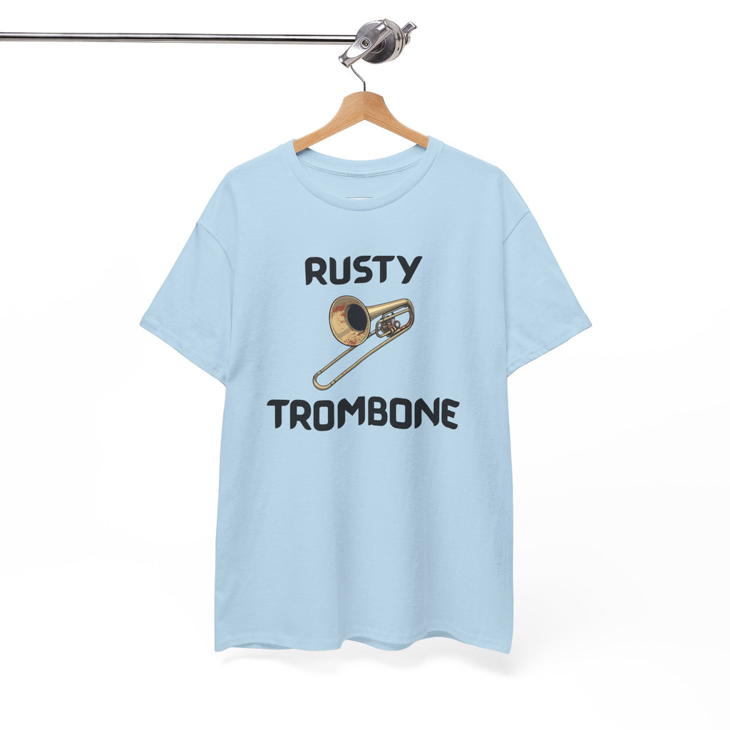 Rusty Trombone T-Shirt – Funny Novelty Tee with Cheeky Humour