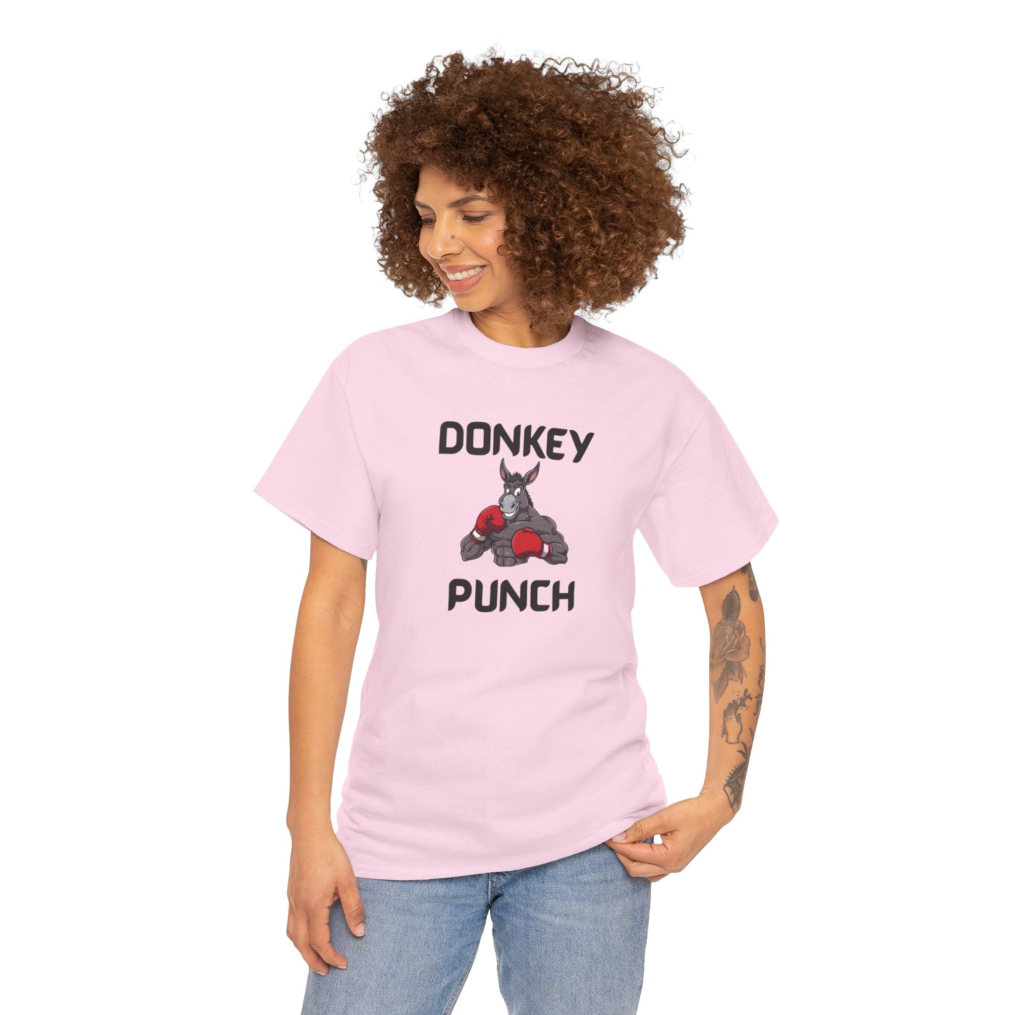 Donkey Punch T-Shirt – Funny Novelty Tee with Cheeky Humour
