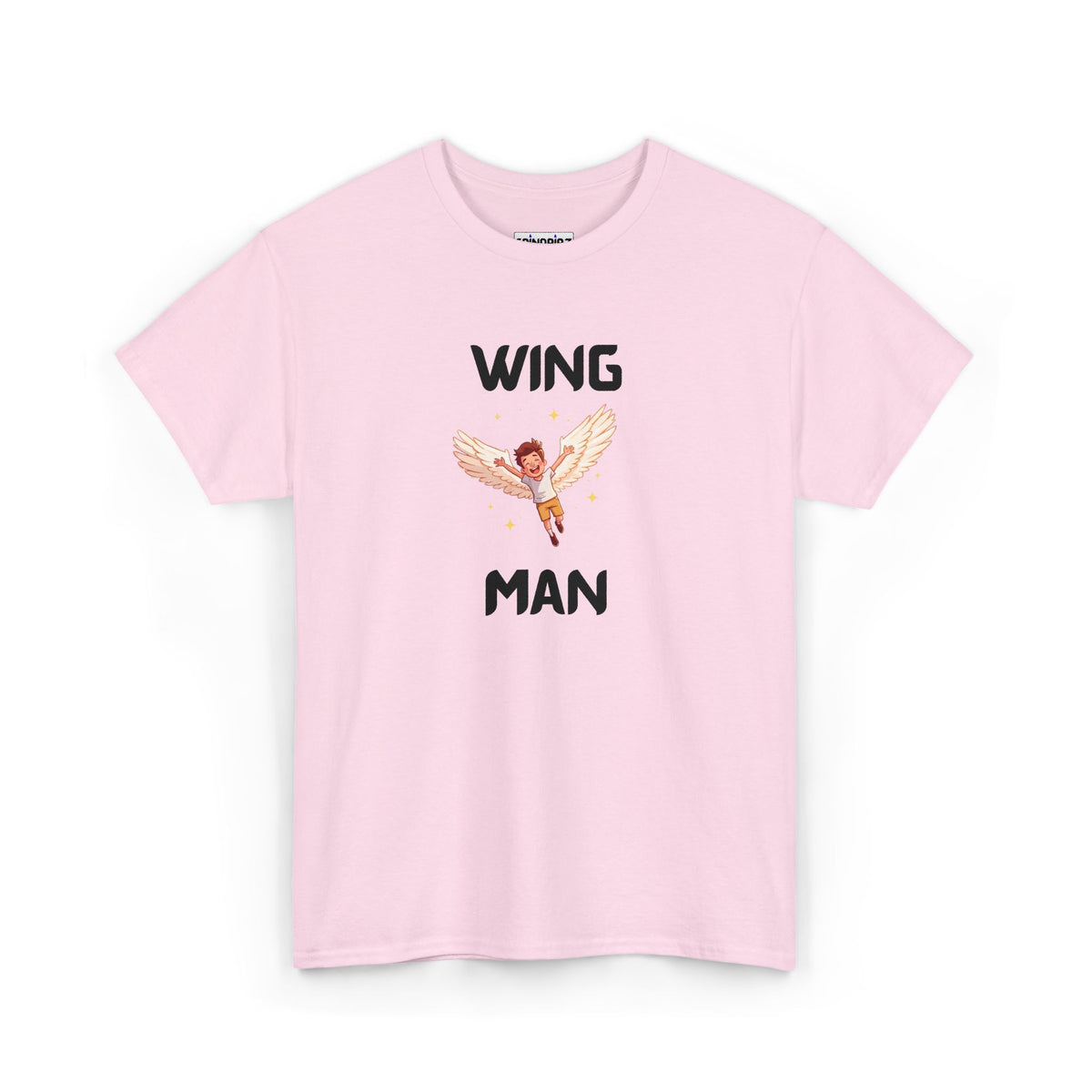 Wing Man T-Shirt – Funny Novelty Tee for Stag Do’s, Prank Gifts & Nights Out