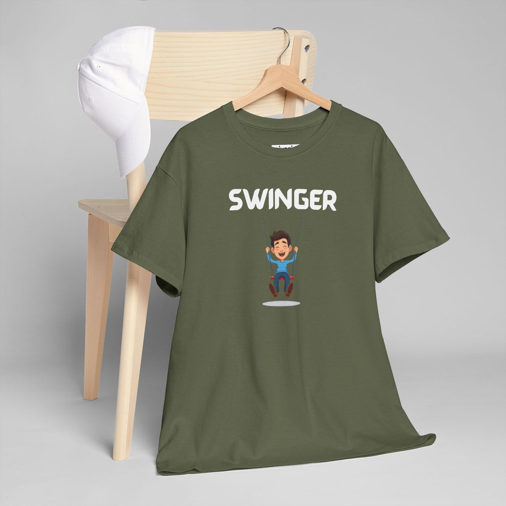 Swinger T-Shirt – Funny Novelty Tee with Cheeky Humour