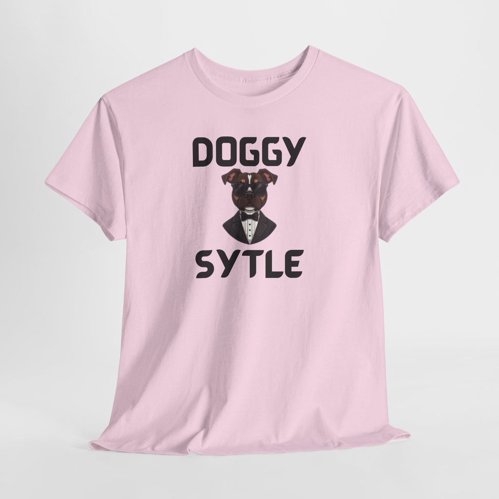 Doggy Style T-Shirt – Funny Dog Lover Gift with a Cheeky Twist