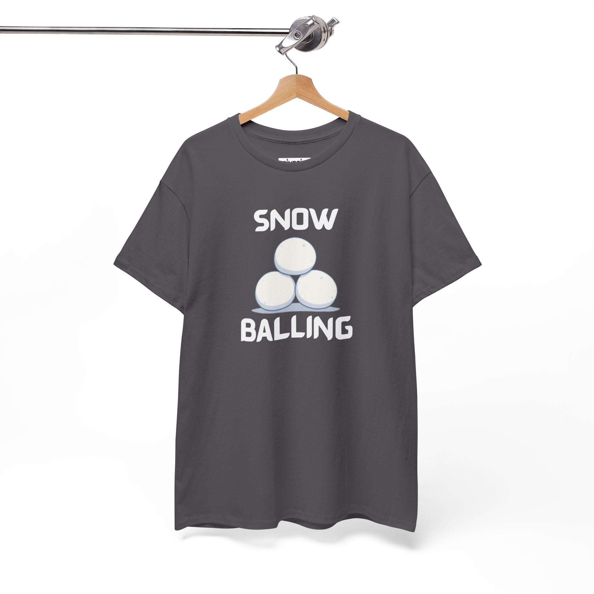 Snow Balling T-Shirt – Funny Novelty Tee with Cheeky Humour