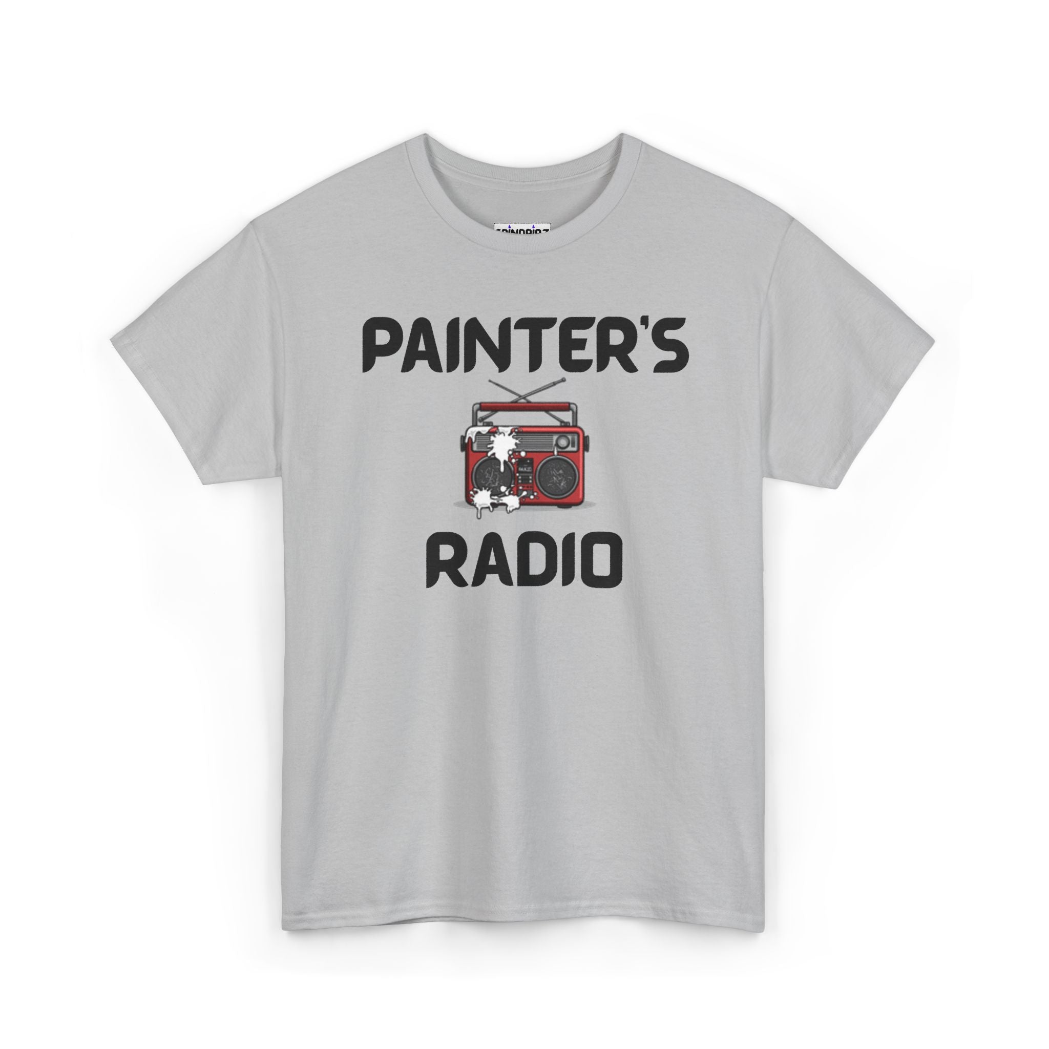 Painter’s Radio T-Shirt – Funny Decorator Gift with a Sense of Humour