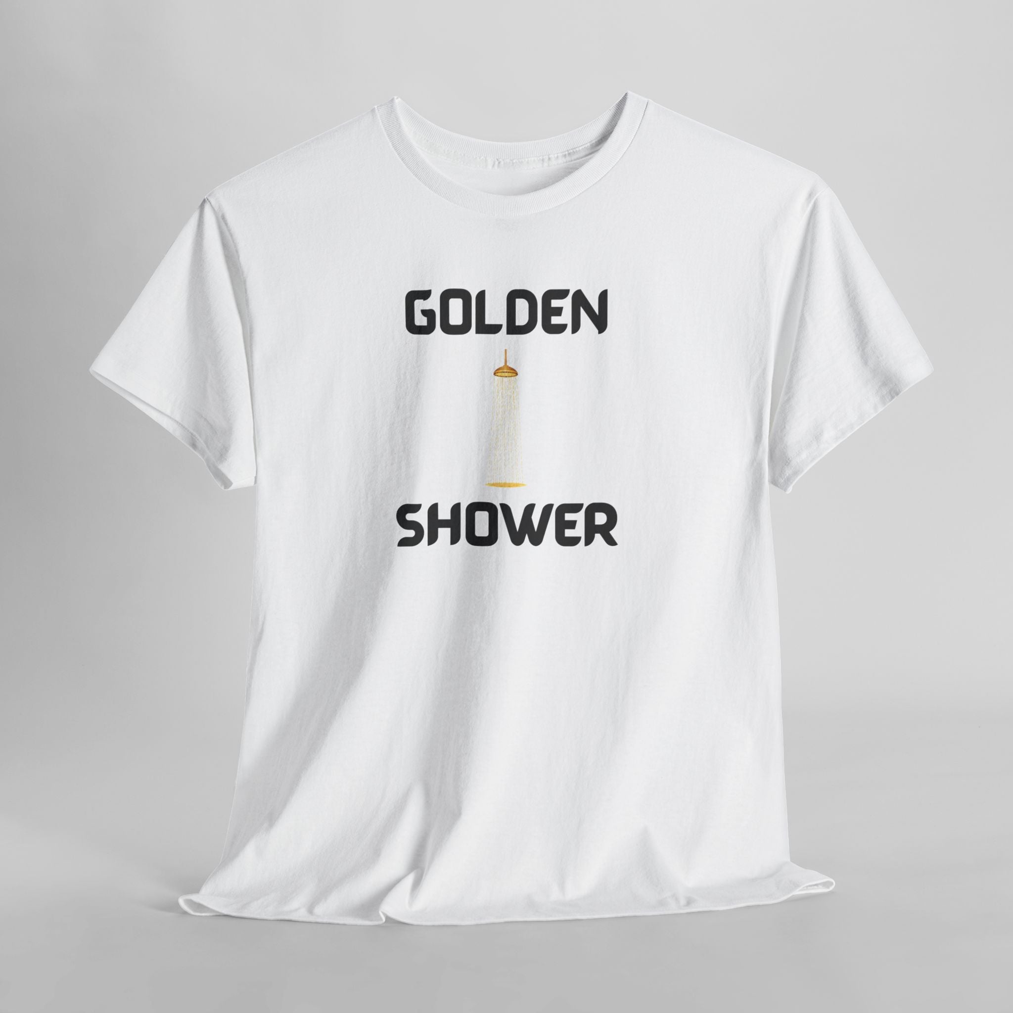 Golden Shower T-Shirt – Funny Novelty Tee with Cheeky Humour