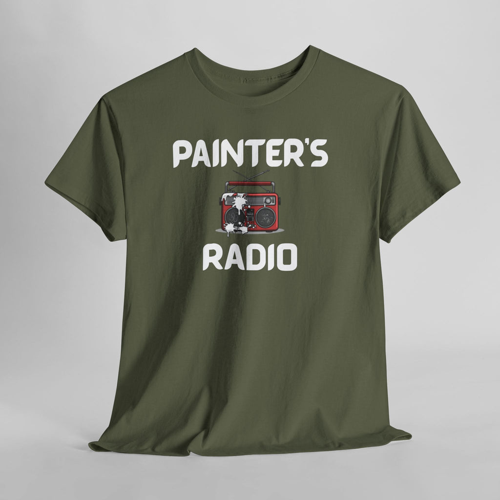 Painter’s Radio T-Shirt – Funny Decorator Gift with a Sense of Humour