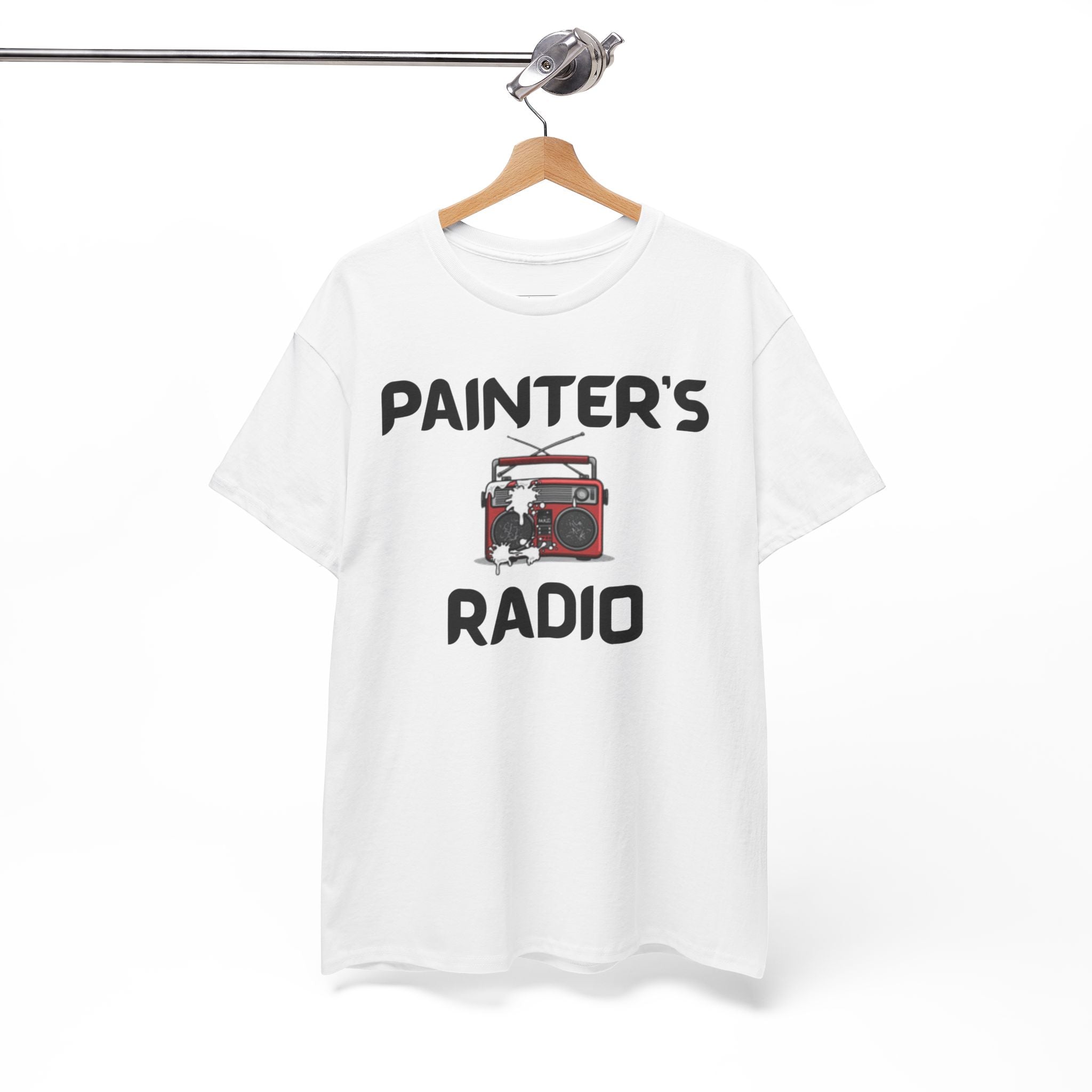 Painter’s Radio T-Shirt – Funny Decorator Gift with a Sense of Humour