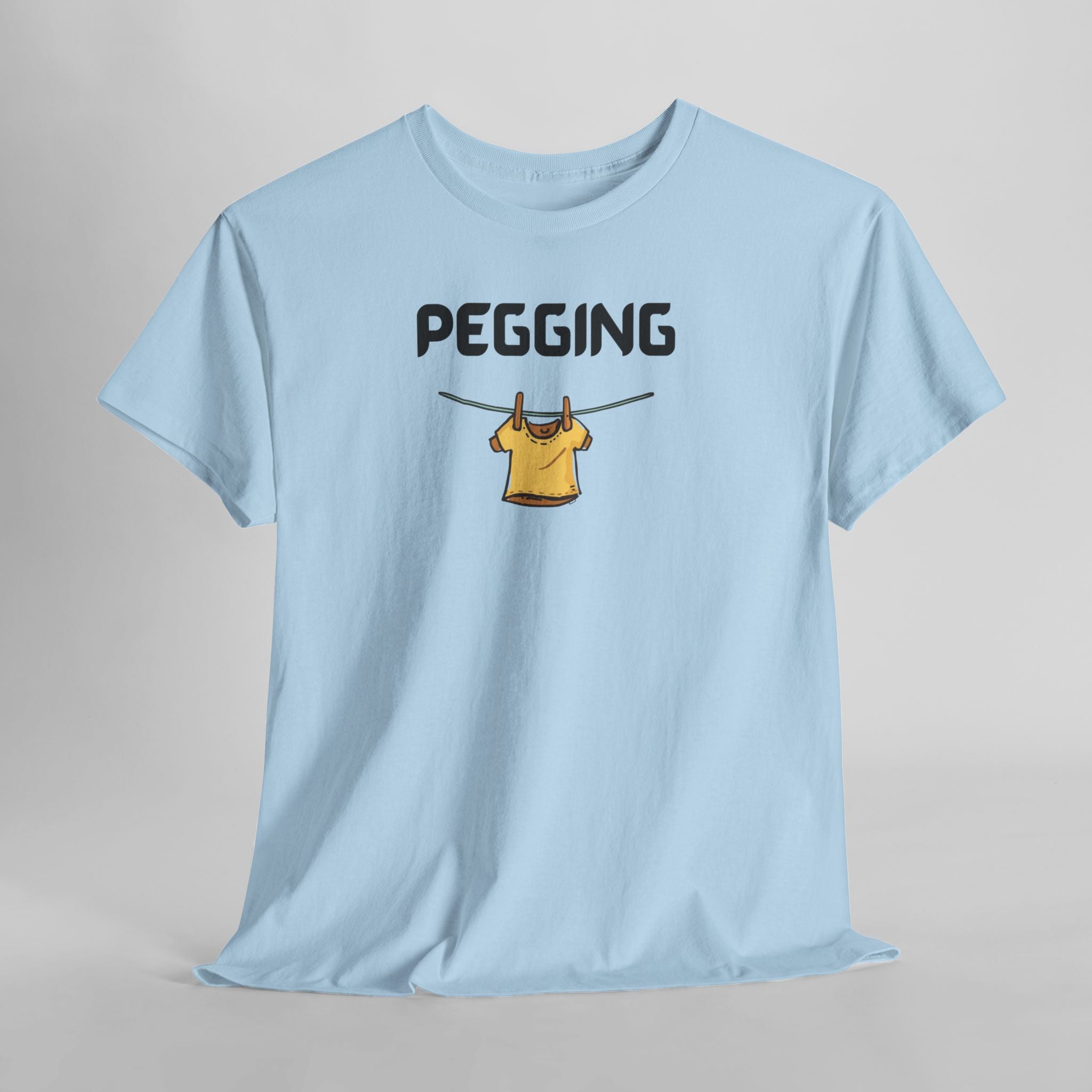 Pegging T-Shirt – Funny Novelty Tee with Cheeky Wordplay