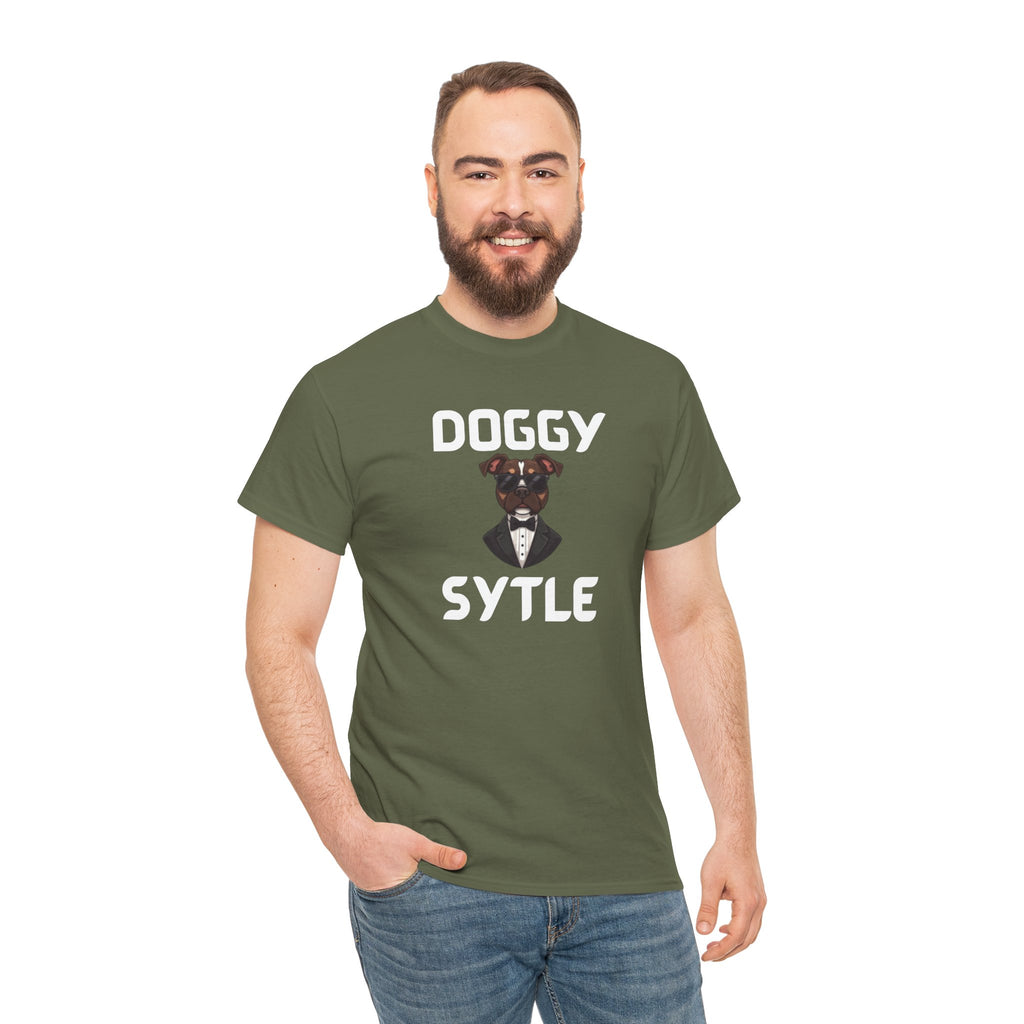 Doggy Style T-Shirt – Funny Dog Lover Gift with a Cheeky Twist