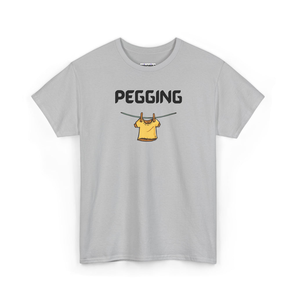 Pegging T-Shirt – Funny Novelty Tee with Cheeky Wordplay