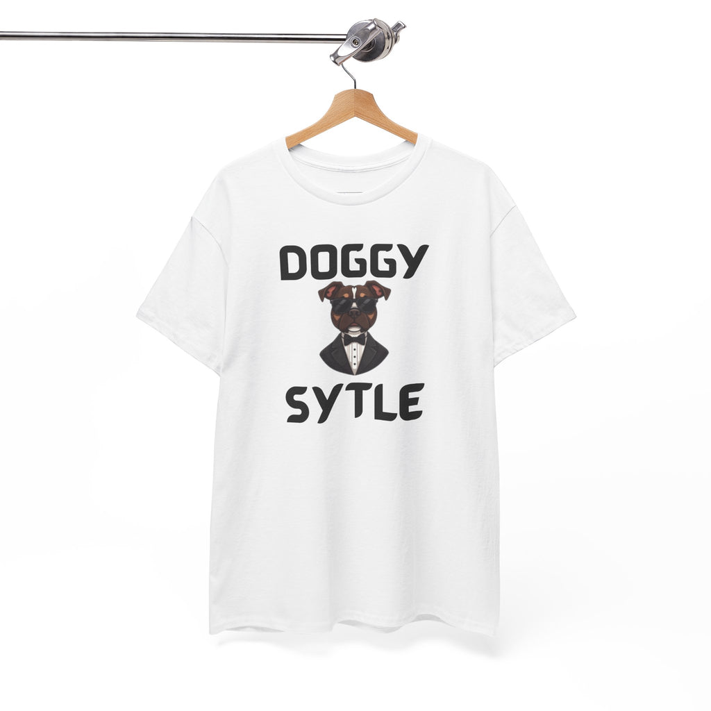 Doggy Style T-Shirt – Funny Dog Lover Gift with a Cheeky Twist