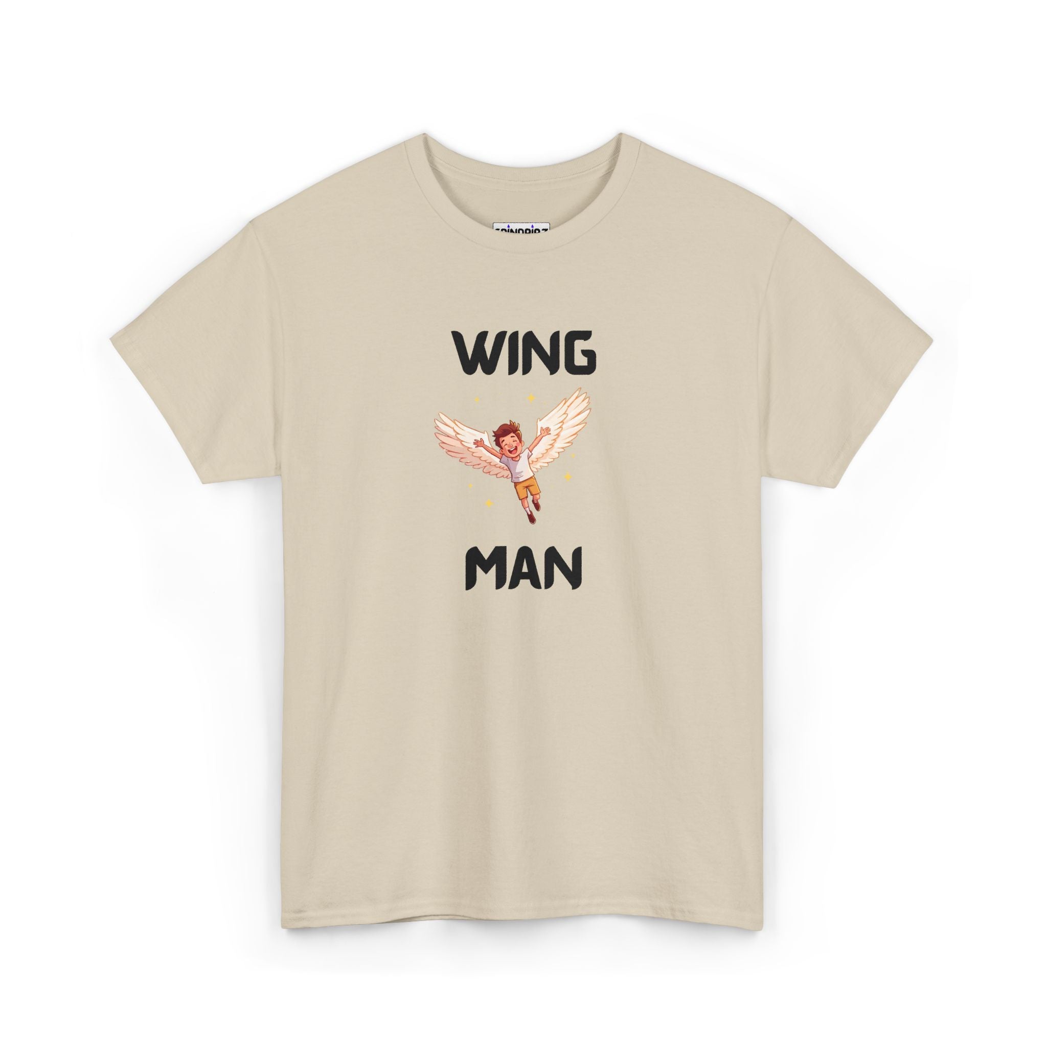 Wing Man T-Shirt – Funny Novelty Tee for Stag Do’s, Prank Gifts & Nights Out