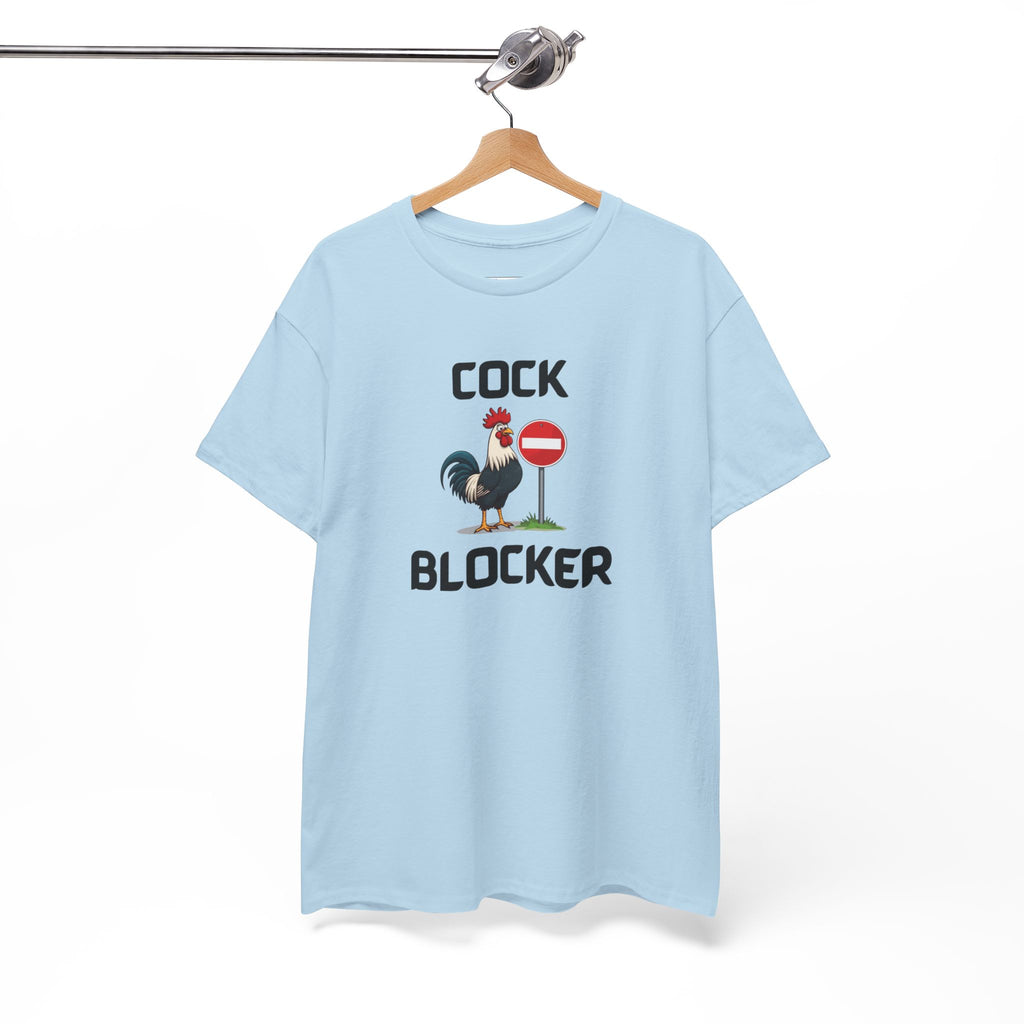 Cock Blocker T-Shirt – Funny Novelty Tee with Cheeky Humour