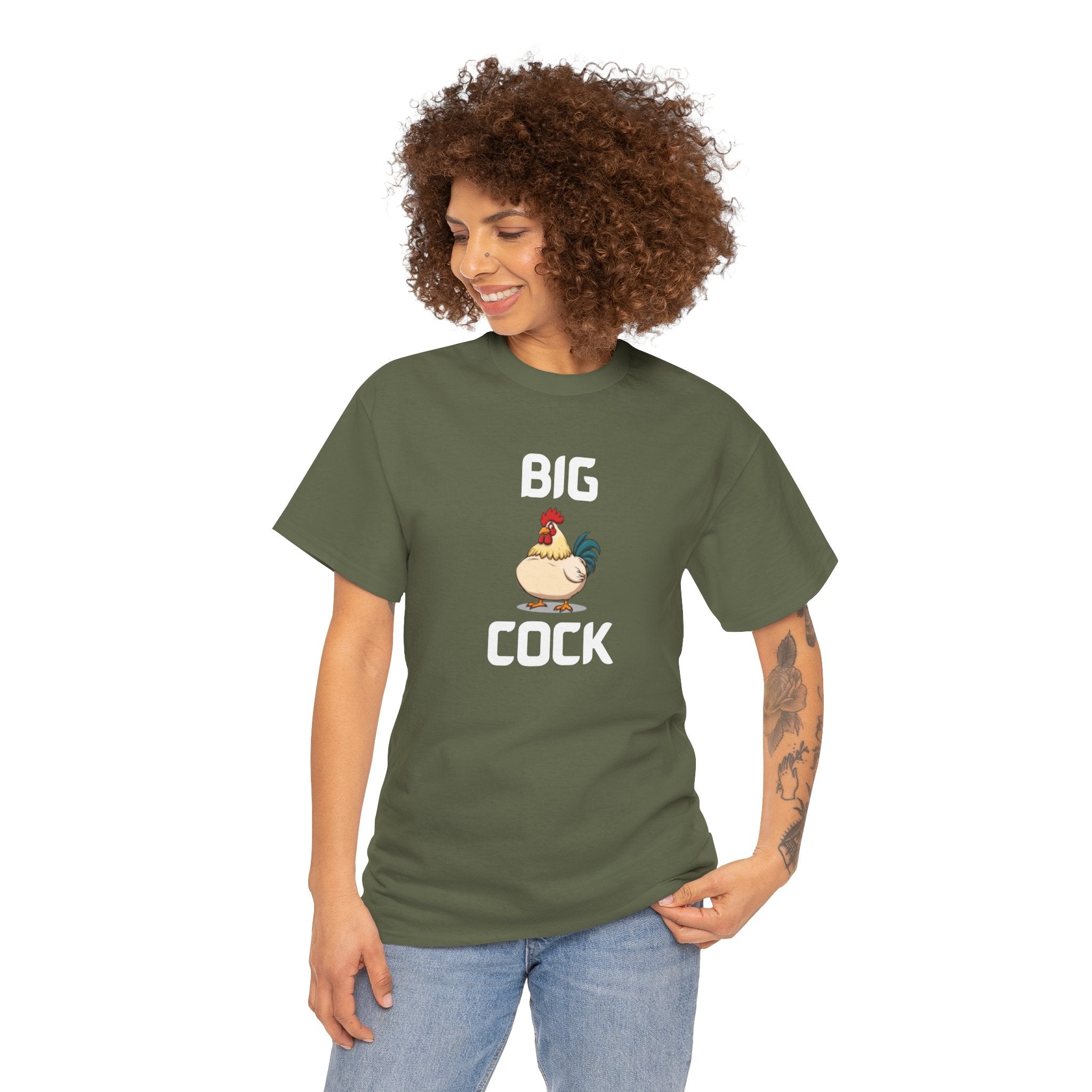 Big Cock T-Shirt – Hilariously Cheeky Novelty Tee