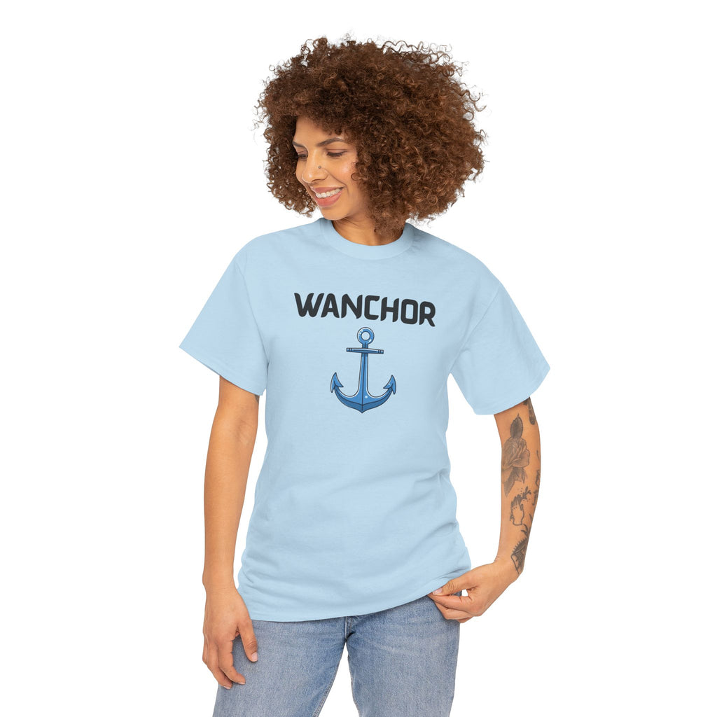 Wanchor T-Shirt – Funny Novelty Tee with Cheeky British Humour