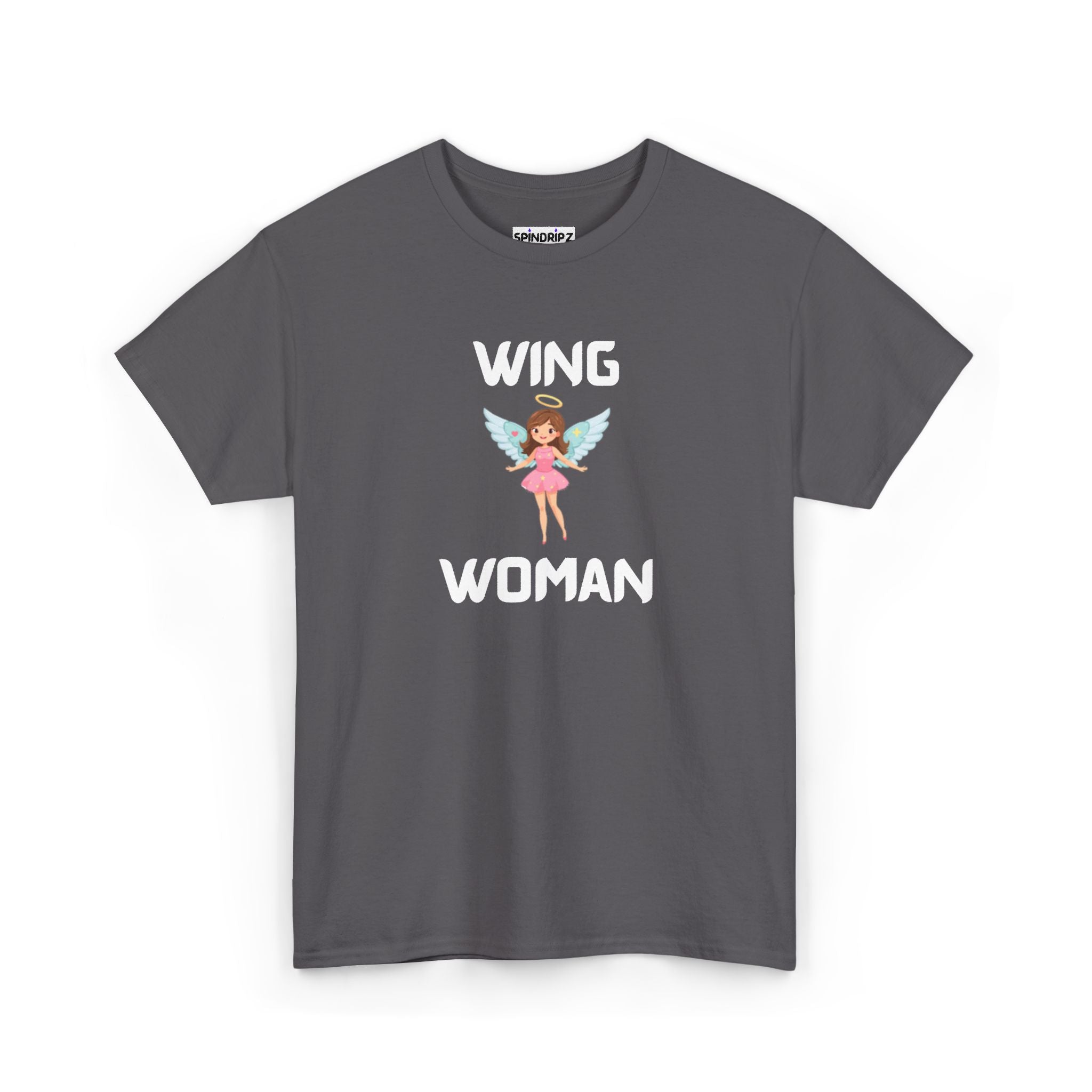 Wing Woman T-Shirt – Funny Novelty Tee for Hen Do’s, Prank Gifts & Nights Out
