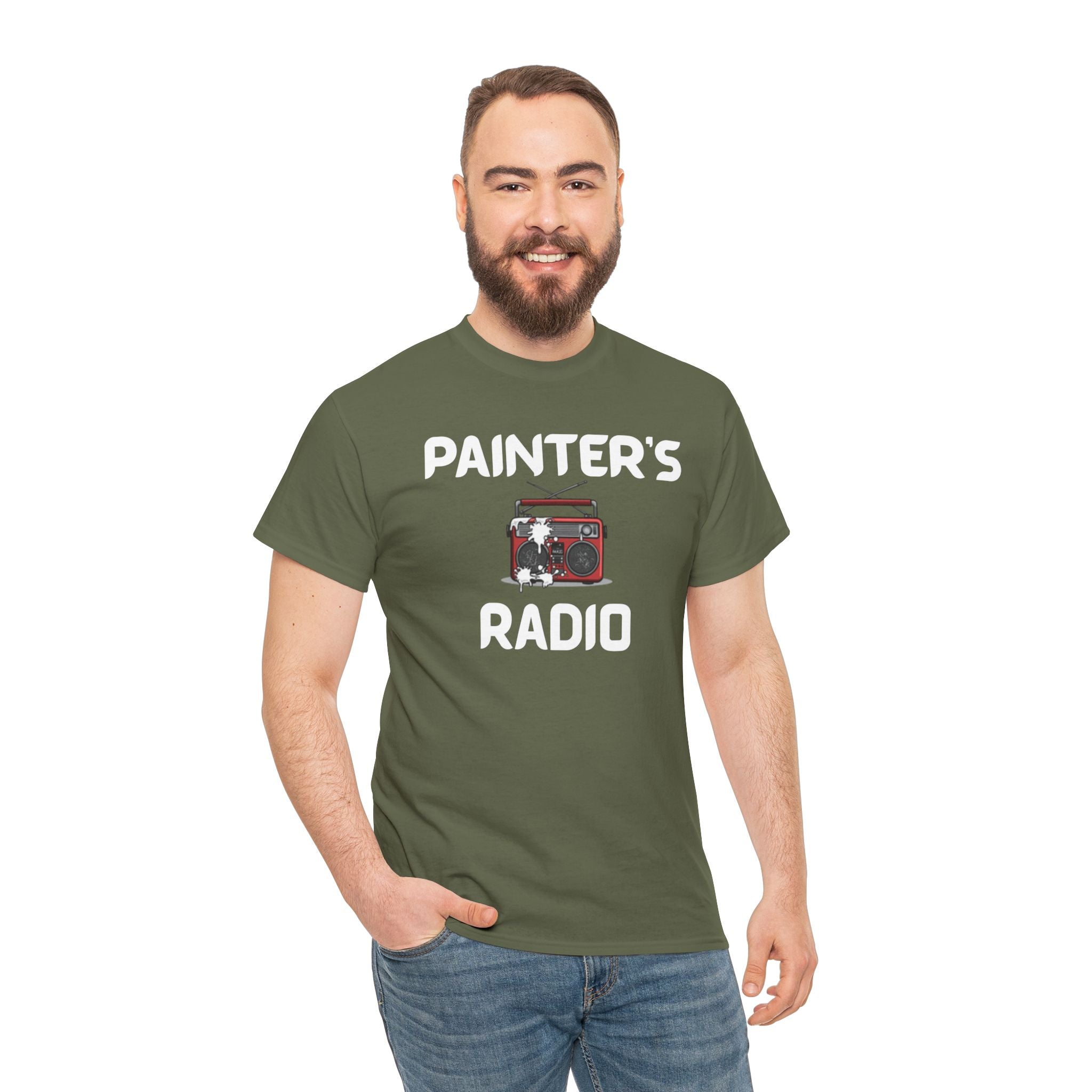 Painter’s Radio T-Shirt – Funny Decorator Gift with a Sense of Humour