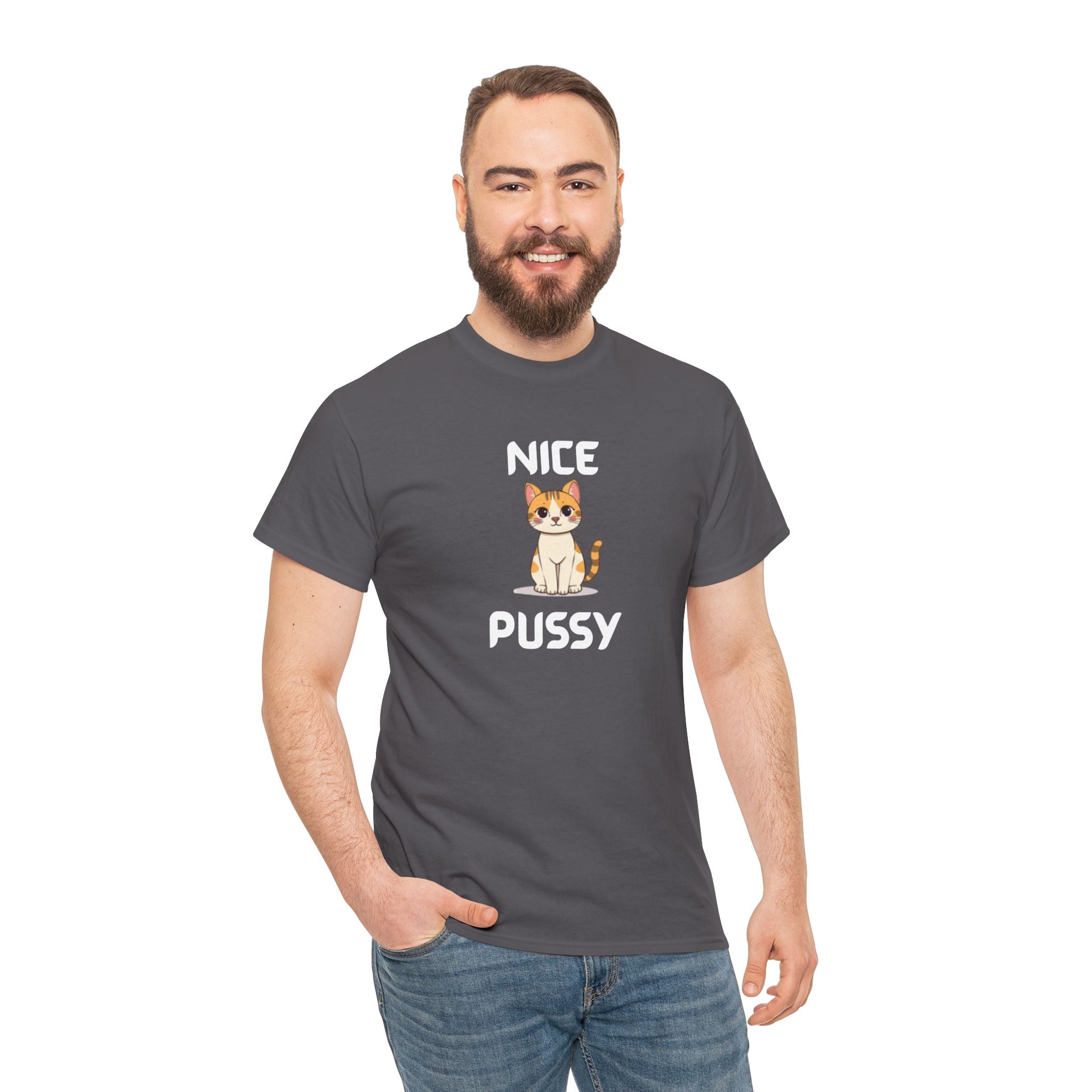 Nice Pussy T-Shirt – Funny Novelty Tee with Cheeky Humour