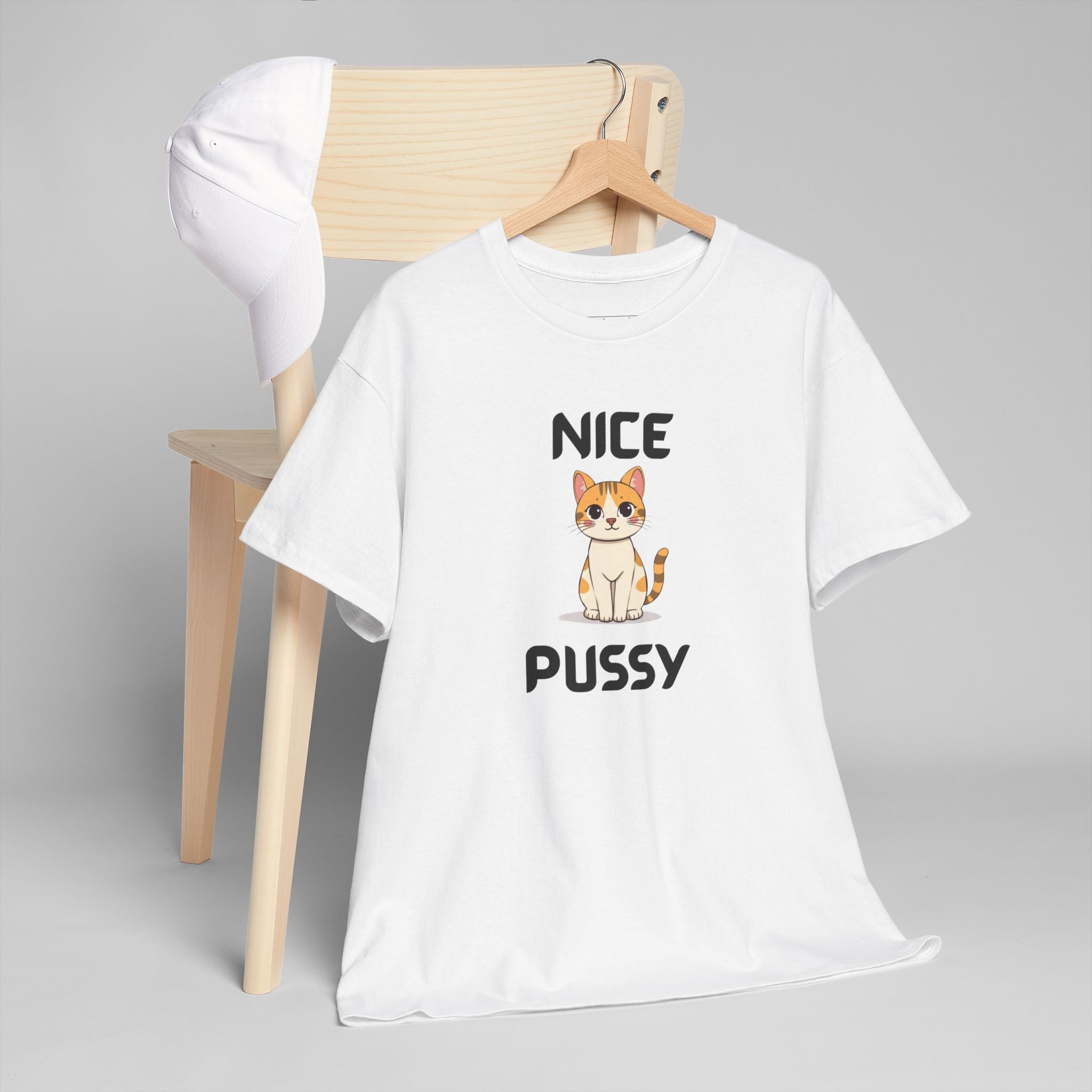 Nice Pussy T-Shirt – Funny Novelty Tee with Cheeky Humour